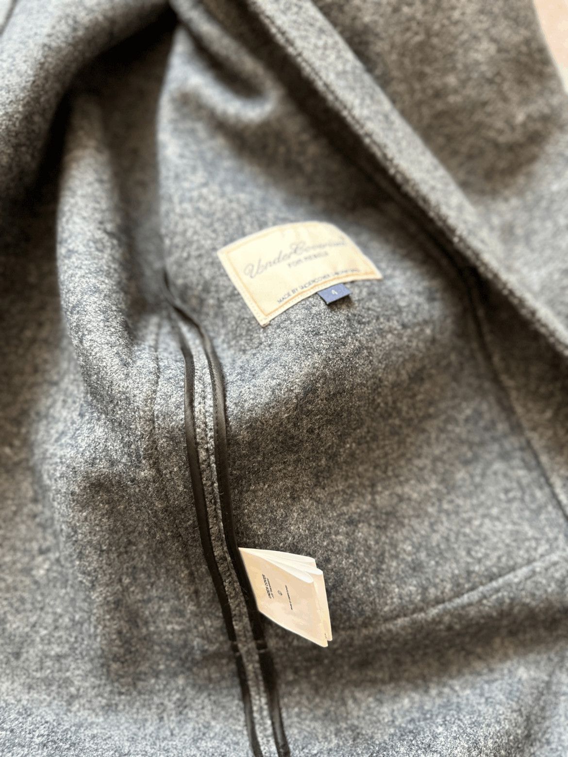 Undercover Sz 4 Undercover Wool Hooded coat Size US XL / EU 56 / 4 - 4 Thumbnail