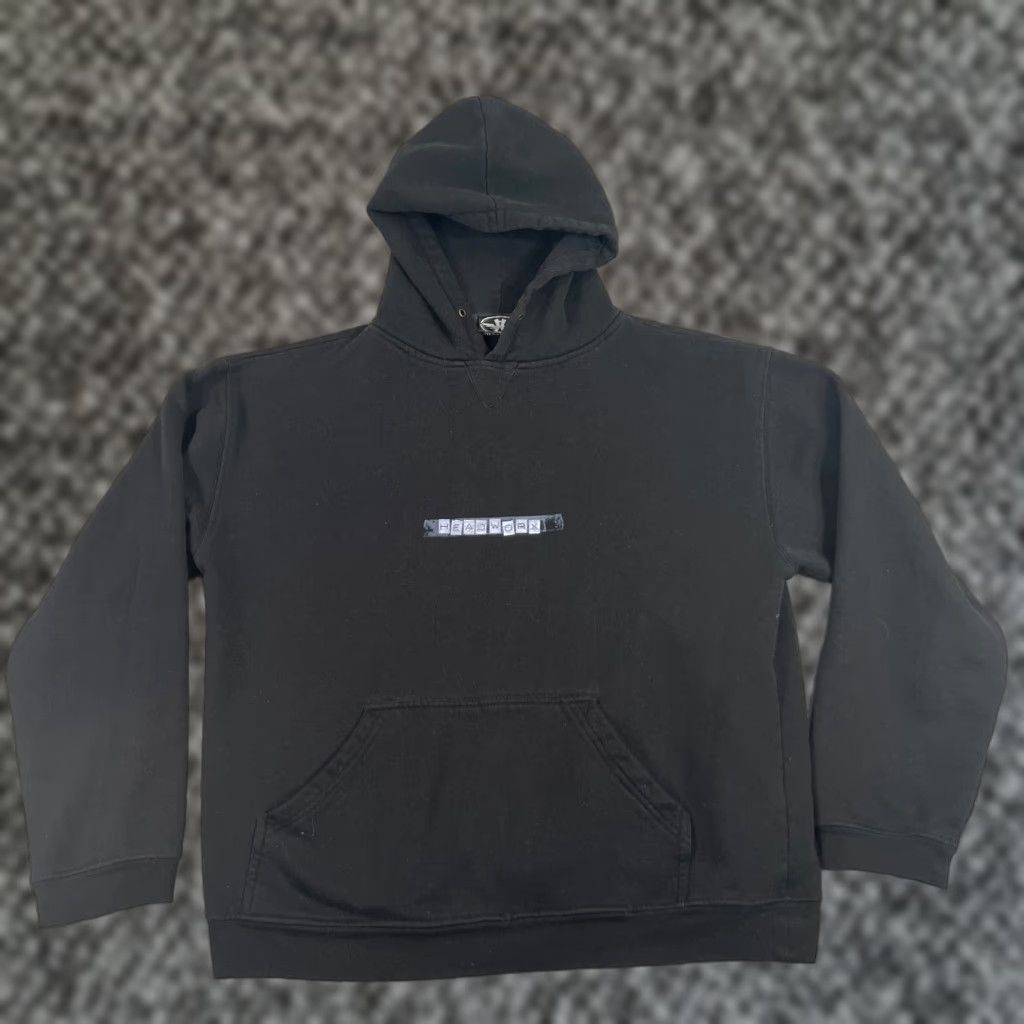 Vintage VINTAGE Headworx Australia Hoodie Graphic Print Long Sleeve Adult Large Black 90s Surf Mens Size US L / EU 52-54 / 3 - 1 Thumbnail