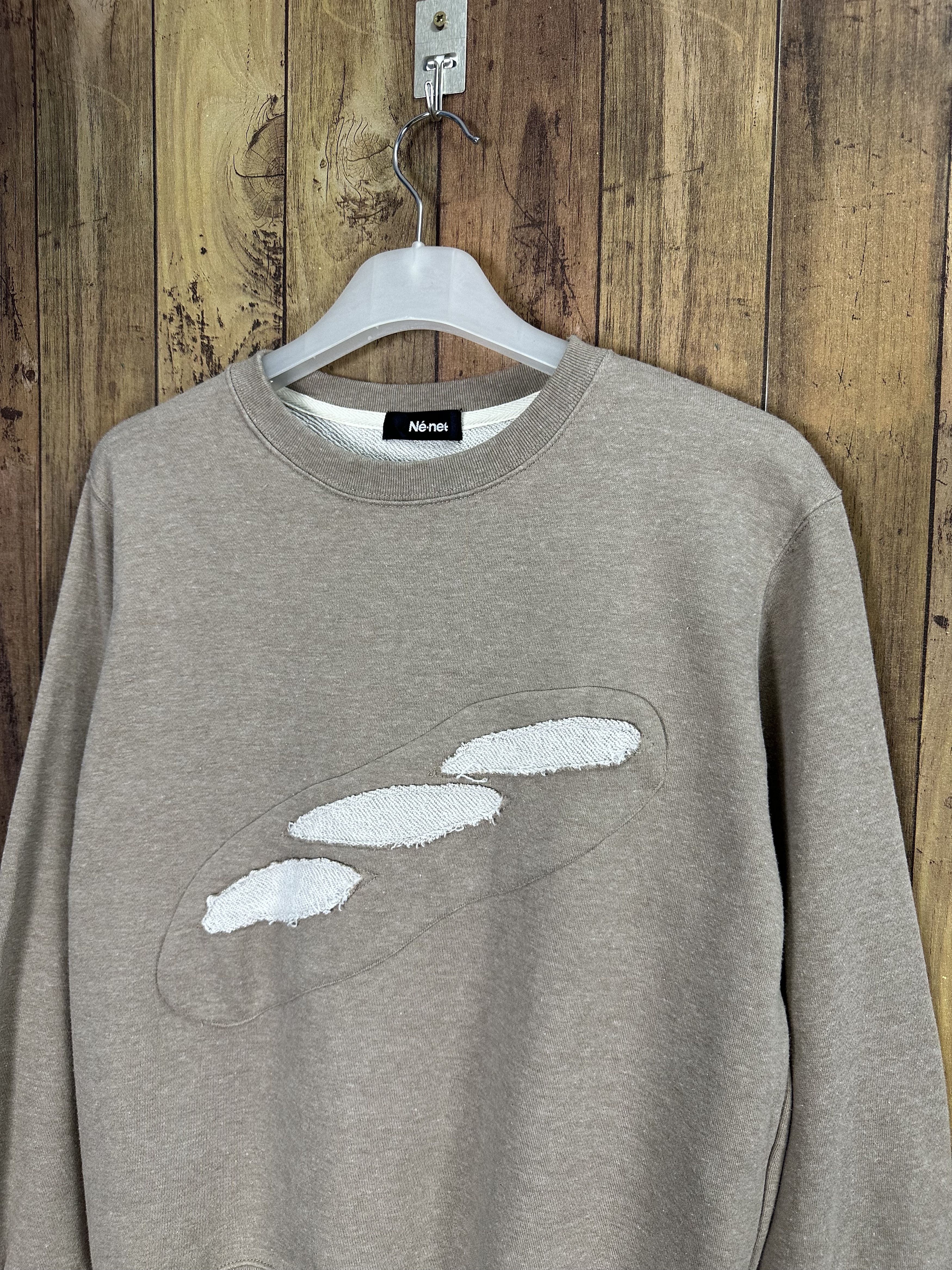 Issey Miyake Ne-net IM Art Crewneck Vintage Sweatshirt A325 Size M / US 6-8 / IT 42-44 - 2 Thumbnail
