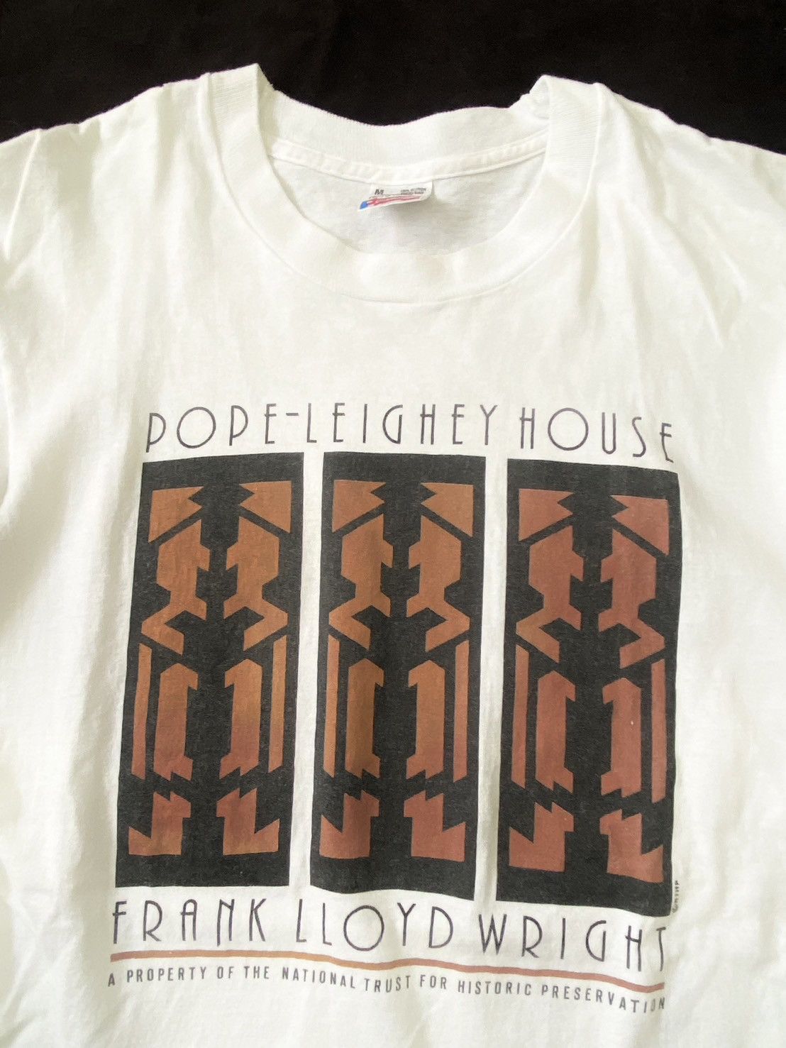Arts & Science Rare Vintage 90s Frank Lloyd Wright Graphic Tee Size US M / EU 48-50 / 2 - 2 Thumbnail