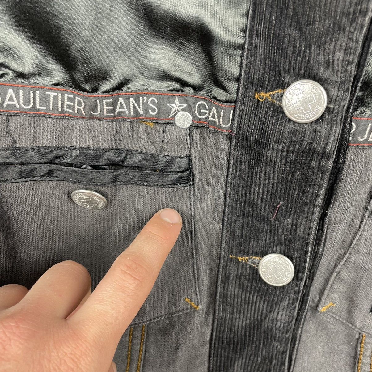 Jean Paul Gaultier Vintage Jean Paul Gaultier JPG Velvet Reversible Jacket Size S / US 4 / IT 40 - 21 Thumbnail