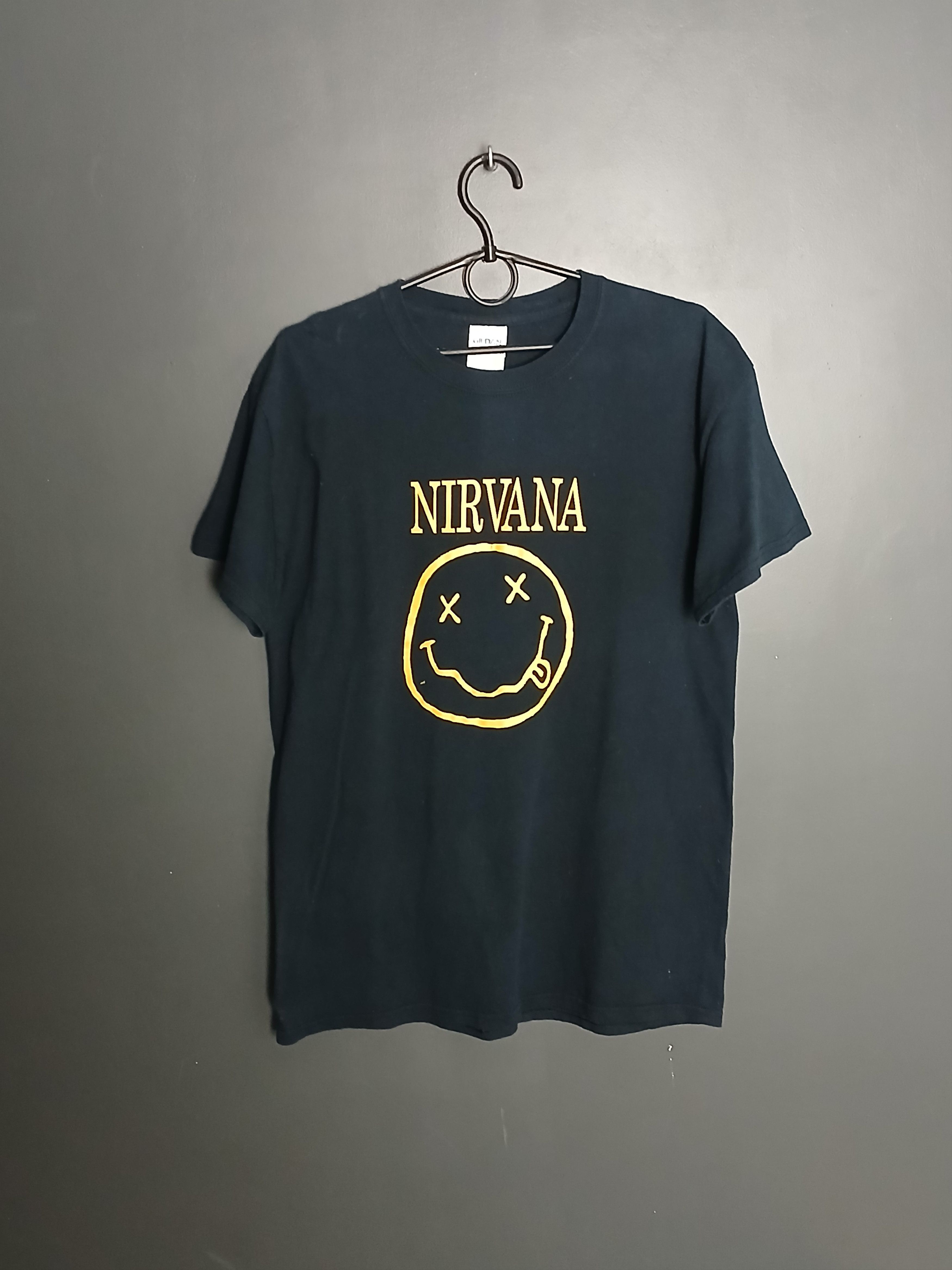 Band Tees × Nirvana Nirvana Kurt Cobain Smile T-Shirt Size US M / EU 48-50 / 2 - 1 Thumbnail