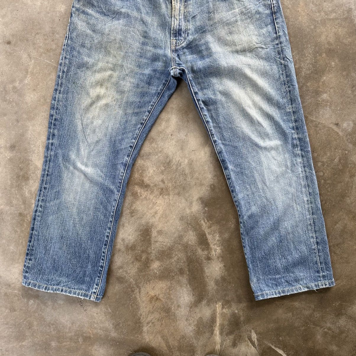 Japanese Brand Vintage Japanese Distressed Faded Denim Jean Pant W38 Size US 38 / EU 54 - 2 Thumbnail