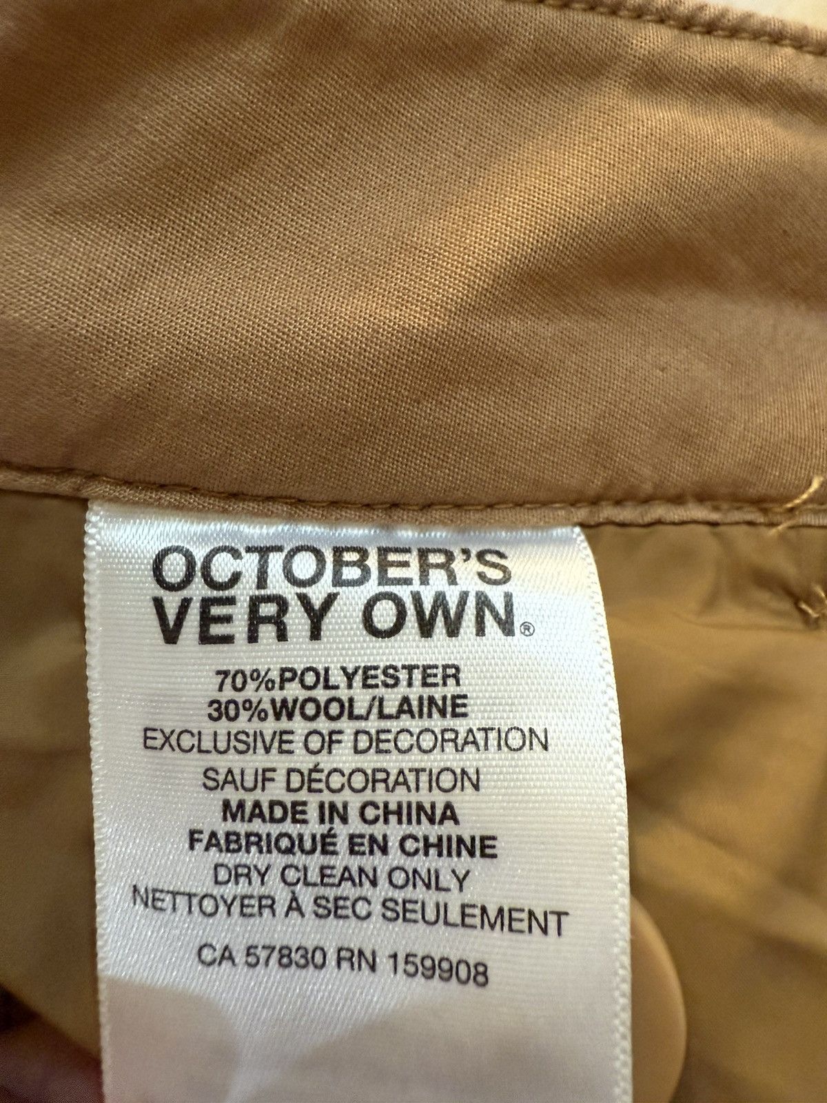 October's Very Own Ovo wool cargo pants Size US 30 / EU 46 - 4 Thumbnail