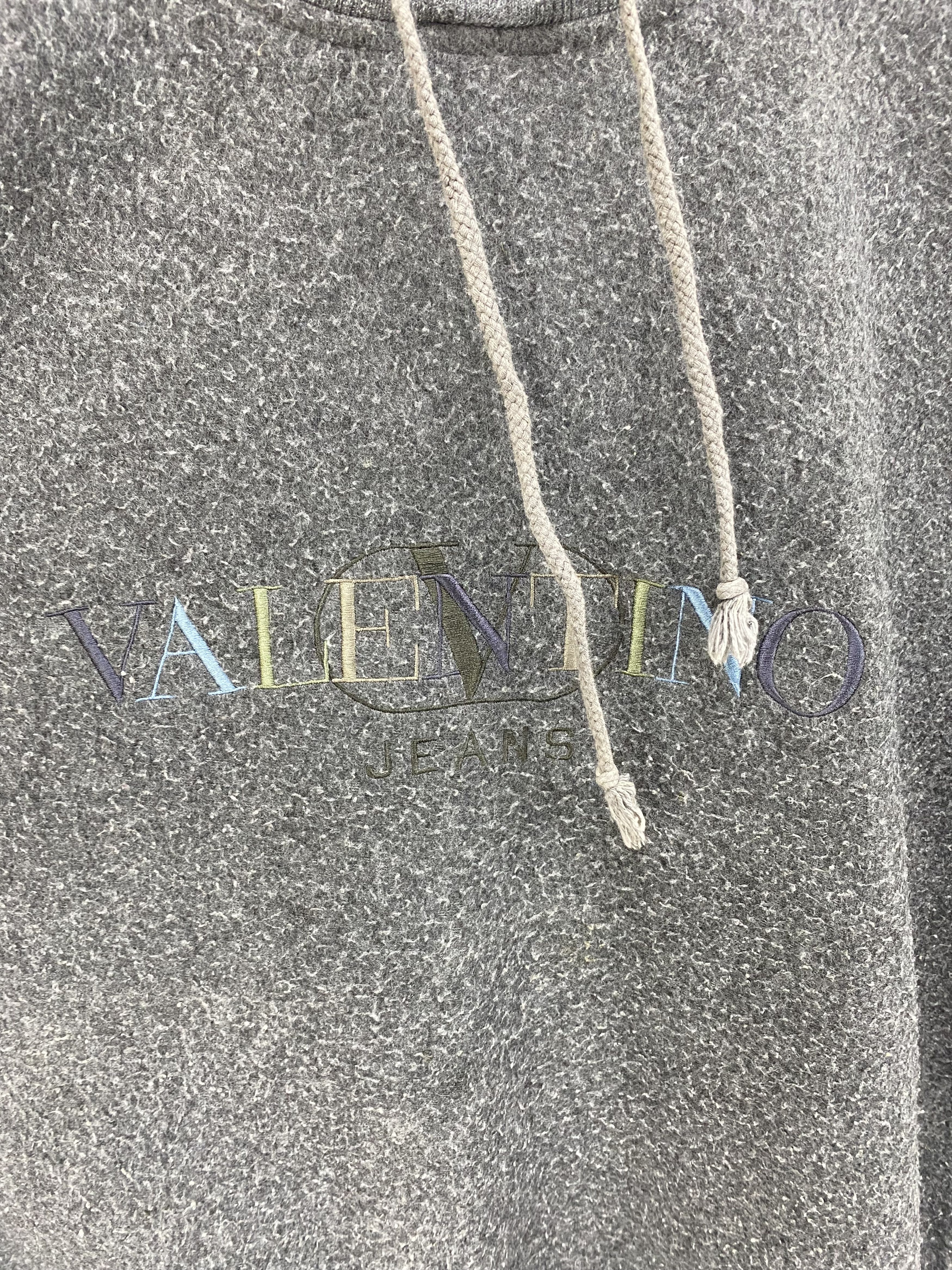Valentino Vintage Hoodie Sweater Sweatshirt Size US L / EU 52-54 / 3 - 3 Thumbnail