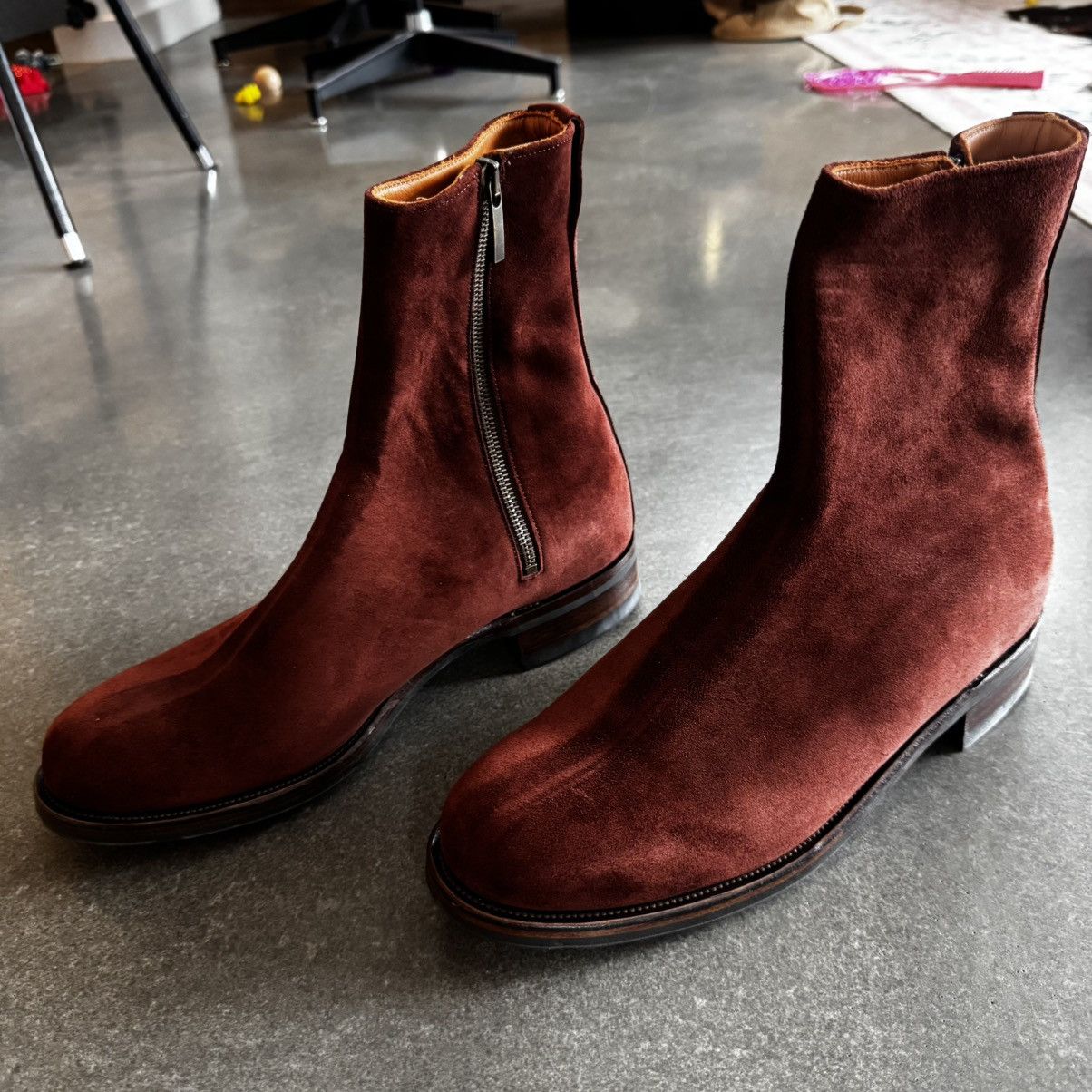 Viberg Viberg side zip boots Size US 8 / EU 41 - 1 Thumbnail