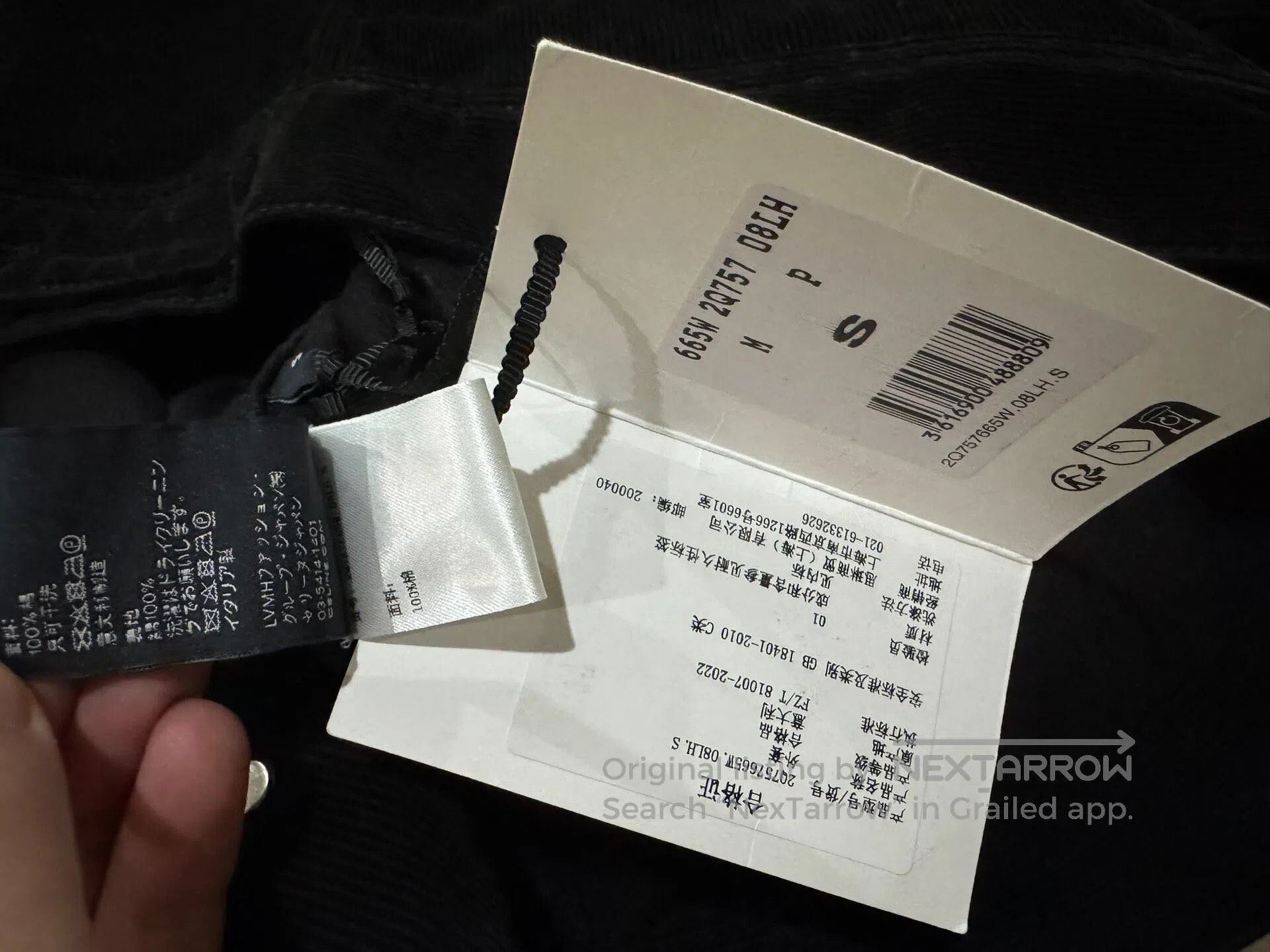 Celine CELINE Corduroy Logo Jacket| Size US S / EU 44-46 / 1 - 6 Thumbnail