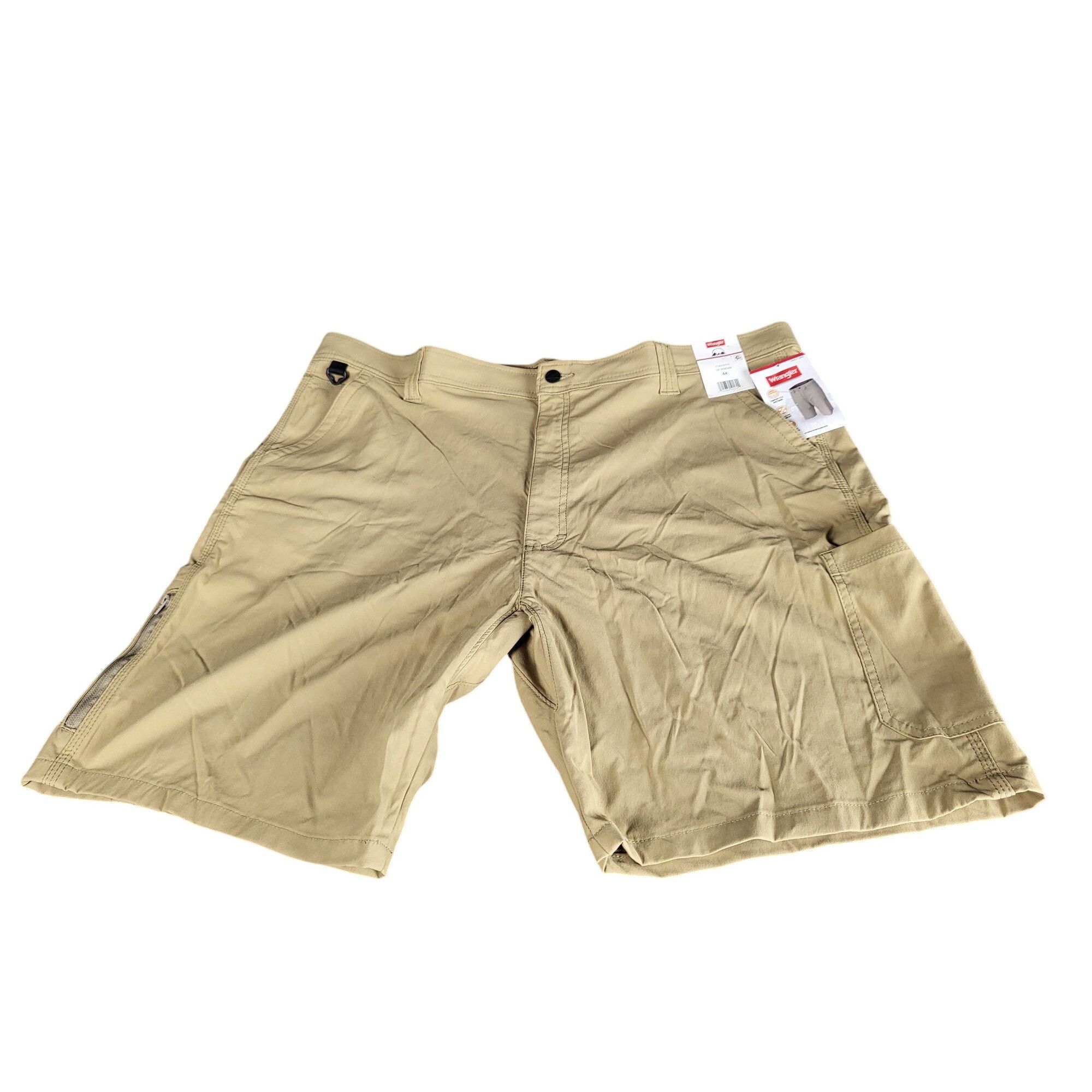 Wrangler Wrangler Performance Elastic Waist Shorts Men Sz 44 Khaki Br Size US 44 / EU 60 - 1 Thumbnail