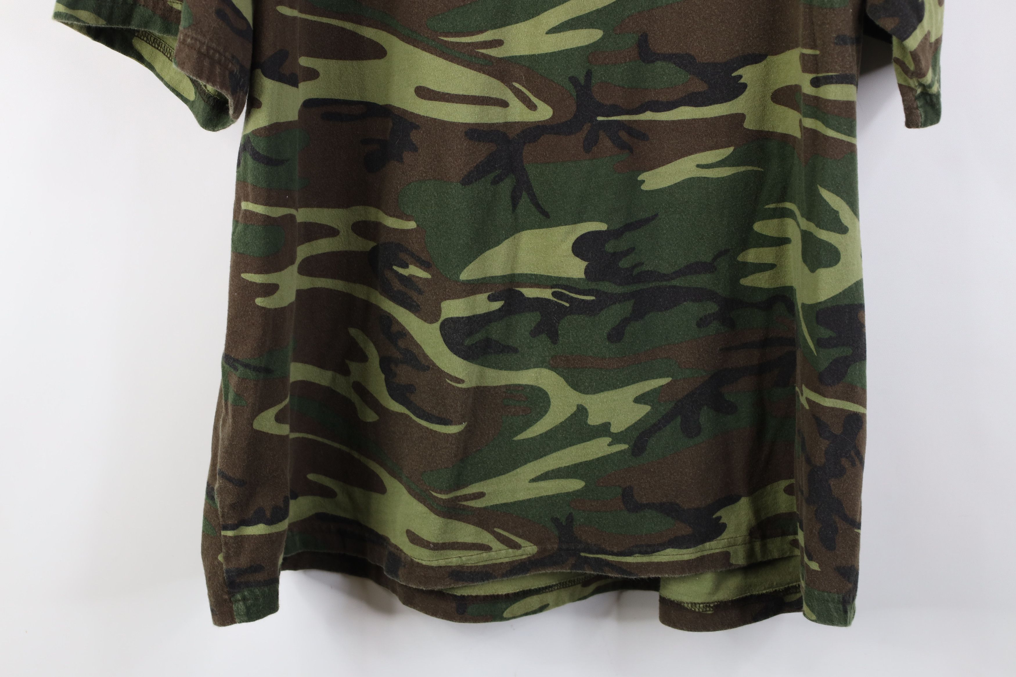 Vintage Vintage Y2K Streetwear Short Sleeve Pocket T-Shirt Cotton Size US XXL / EU 58 / 5 - 12 Thumbnail