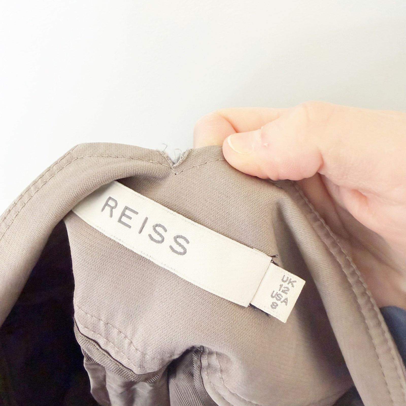 Reiss Reiss Bambi Tan Dress Pants Sz 8 Size 30" / US 8 / IT 44 - 2 Thumbnail