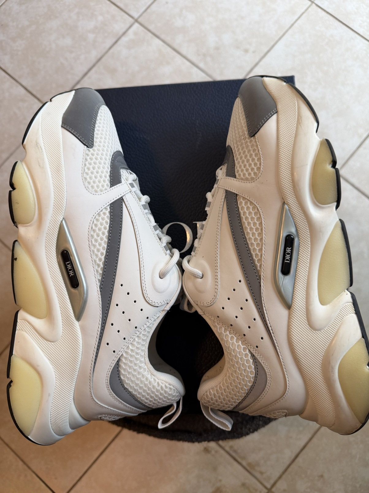 Dior Dior B22 White Size US 11.5 / EU 44-45 - 4 Thumbnail