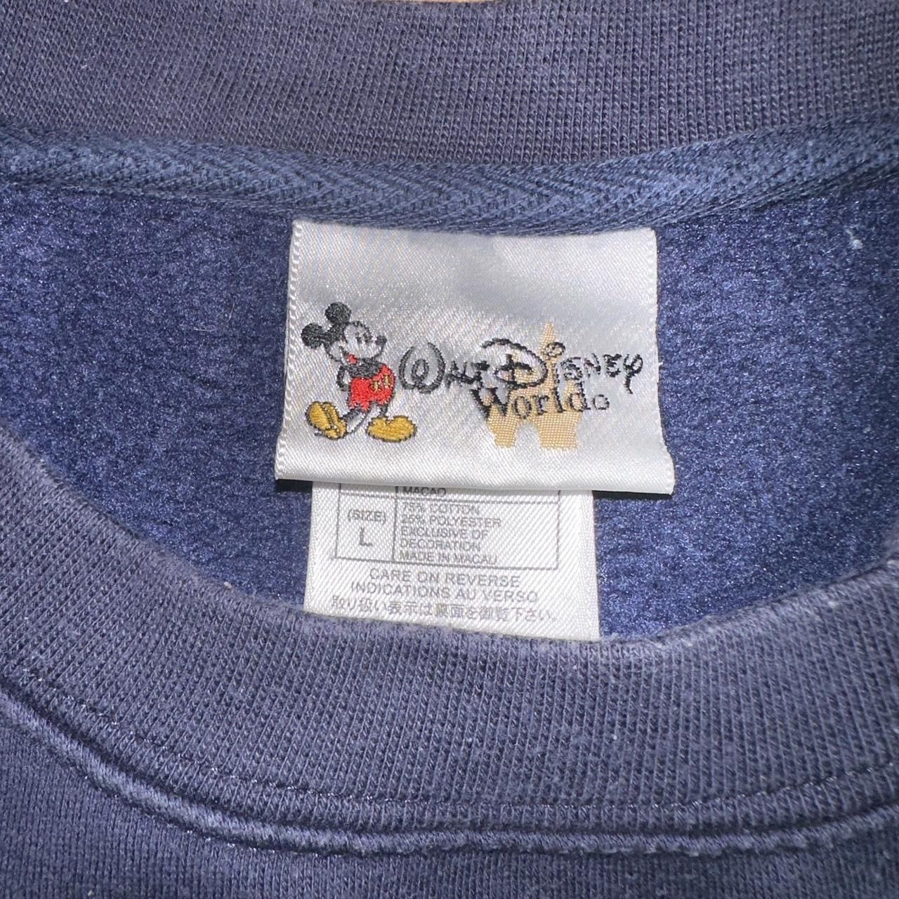 Disney Vintage Walt Disney Word USA Mickey Mouse Sweatshirt Size US L / EU 52-54 / 3 - 3 Thumbnail