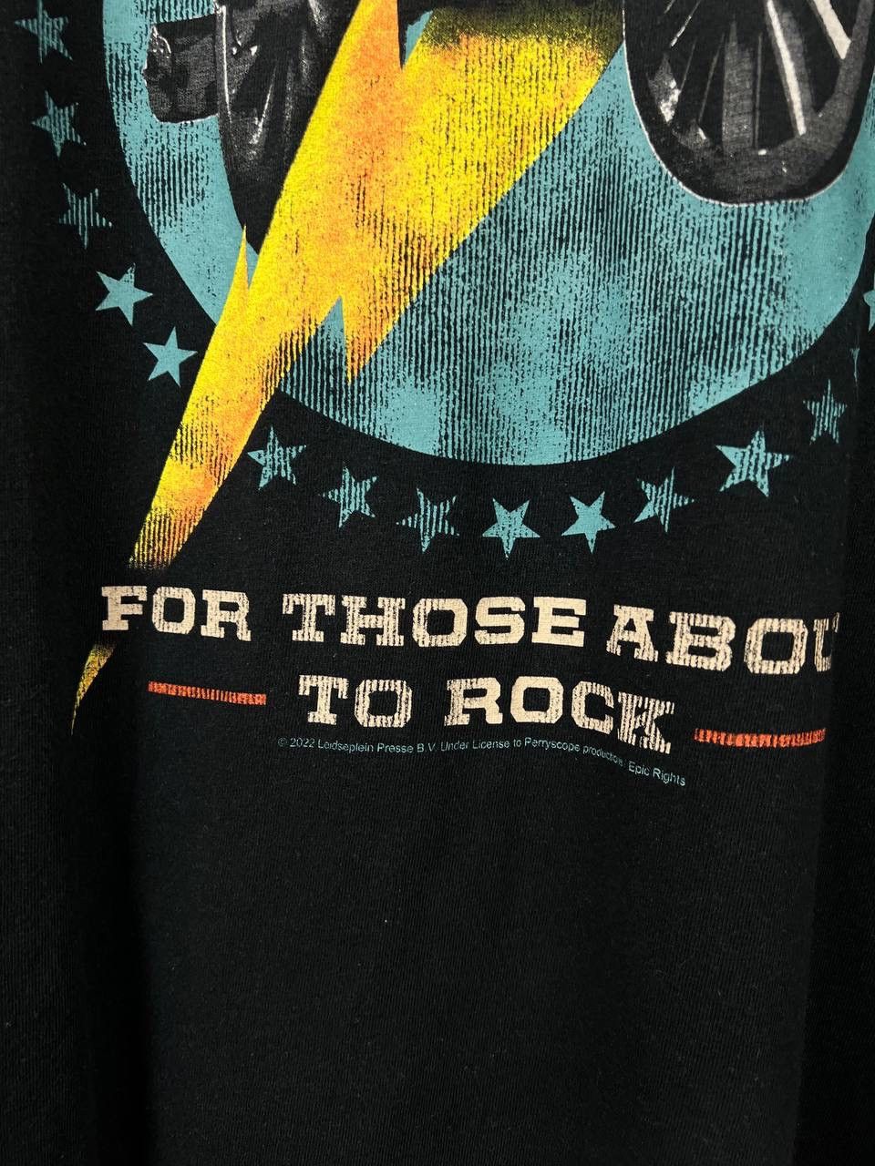 Vintage AC DC For Those About band t-shirts size XXL Size US XXL / EU 58 / 5 - 3 Thumbnail