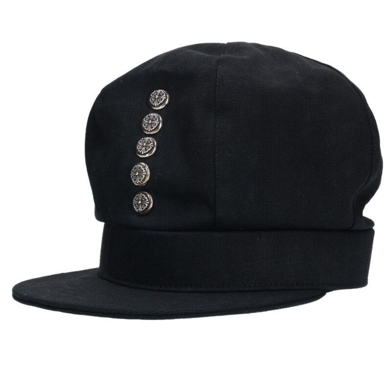 Chrome Hearts Chrome Hearts Cotton Hat Black x Silver One Size Size ONE SIZE - 1 Thumbnail
