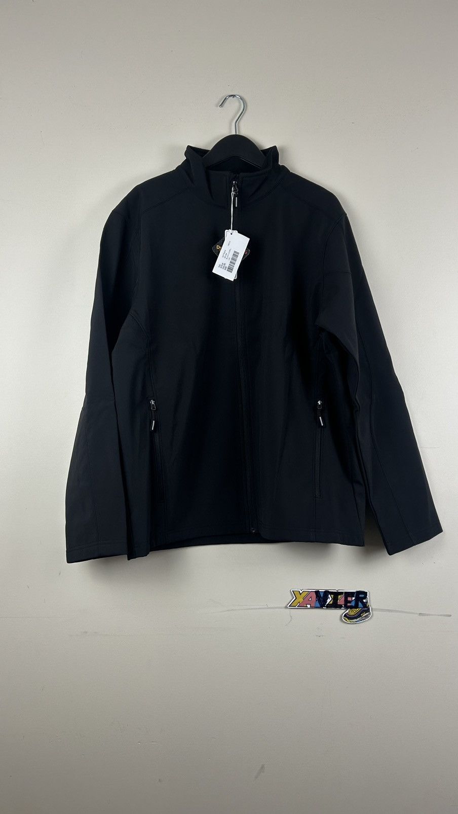Vintage Soft Shell Jacket Large Man Black Size US L / EU 52-54 / 3 - 1 Thumbnail