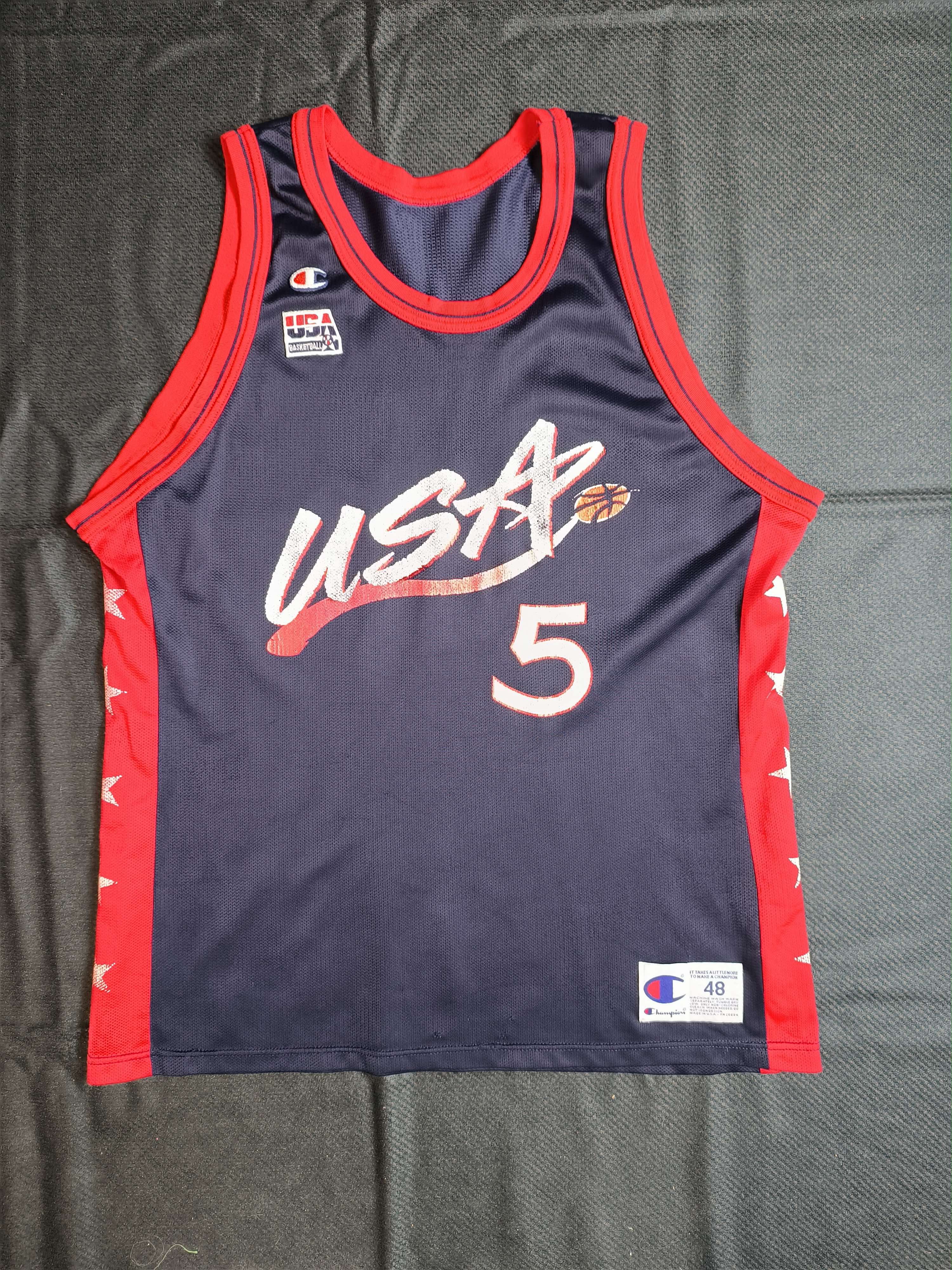 Champion Team USA 1996 Grant Hill Champion NBA jersey size 48 Size US XL / EU 56 / 4 - 1 Thumbnail