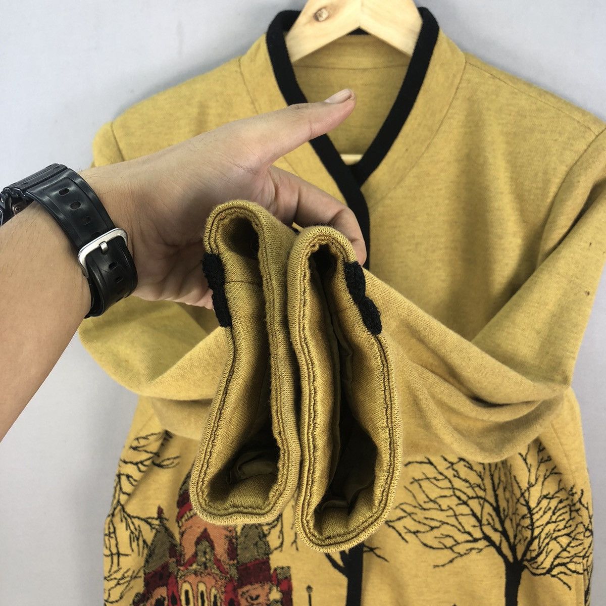 Other Vintage Japanese Brand Lala Knitted Graphic Cardigan Jacket Size M / US 6-8 / IT 42-44 - 14 Thumbnail