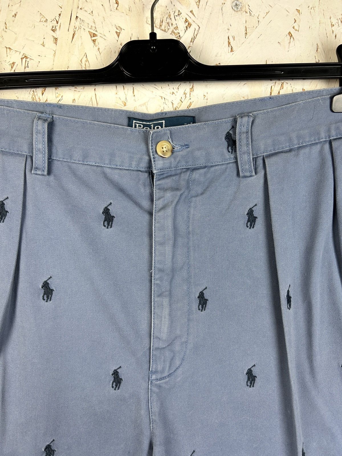 Polo Ralph Lauren Vintage Polo By Ralph Lauren Pony Tyler Shorts Blue 36 Size US 36 / EU 52 - 2 Thumbnail