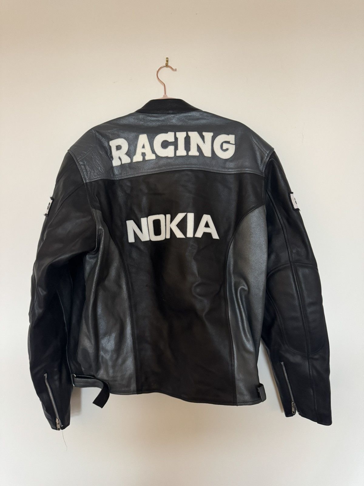 Vintage VINTAGE NOKIA MICHELIN ALPINESTARS RACING LEATHER JACKET Size US XL / EU 56 / 4 - 3 Thumbnail