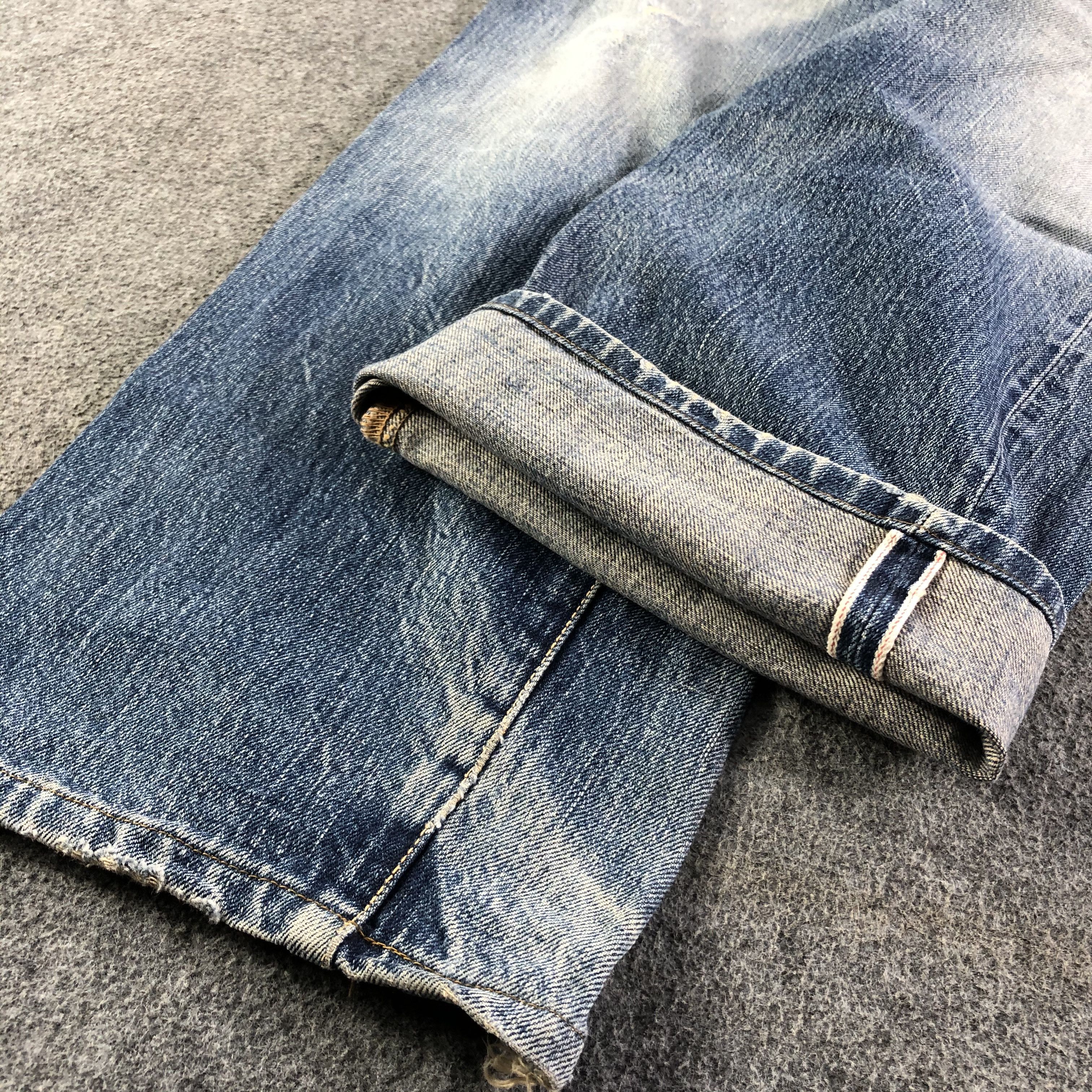 Japanese Brand × Vintage Vintage Bsc Japan Redline Jeans-J2949 Size US 30 / EU 46 - 8 Thumbnail