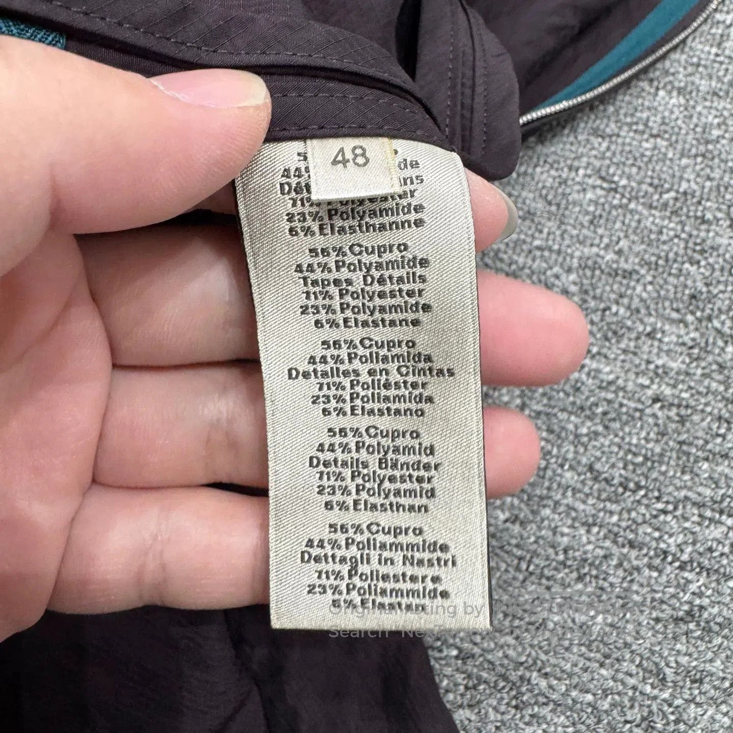 Hermes Hermes Dark Purple Spliced Windbreaker. Size US M / EU 48-50 / 2 - 3 Thumbnail