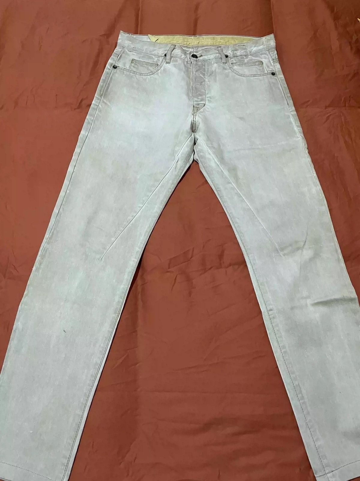 Rick Owens distressed jeans-2505