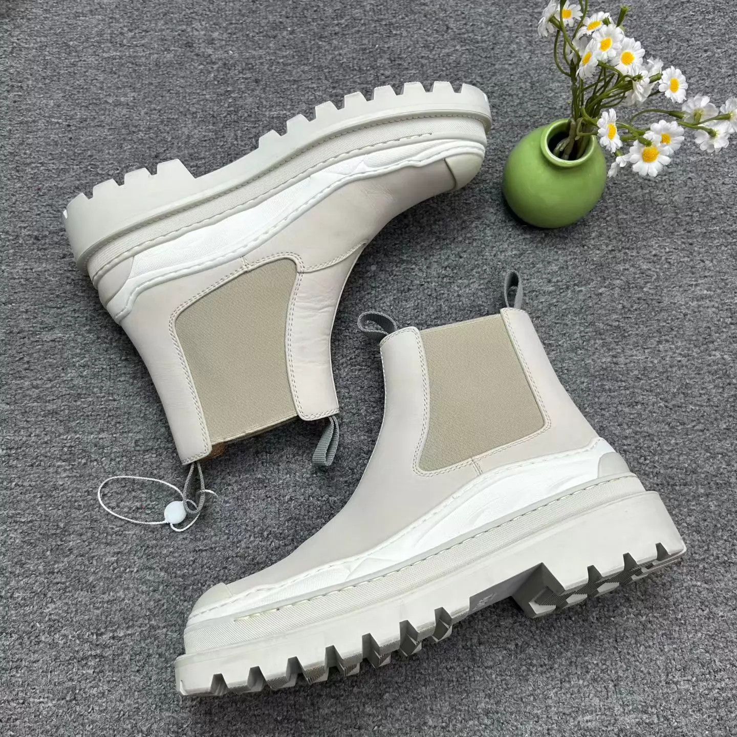 Dior Dior x Sacai Rare Short Boots 40 Like New Size US 9.5 / IT 39.5 - 3 Thumbnail