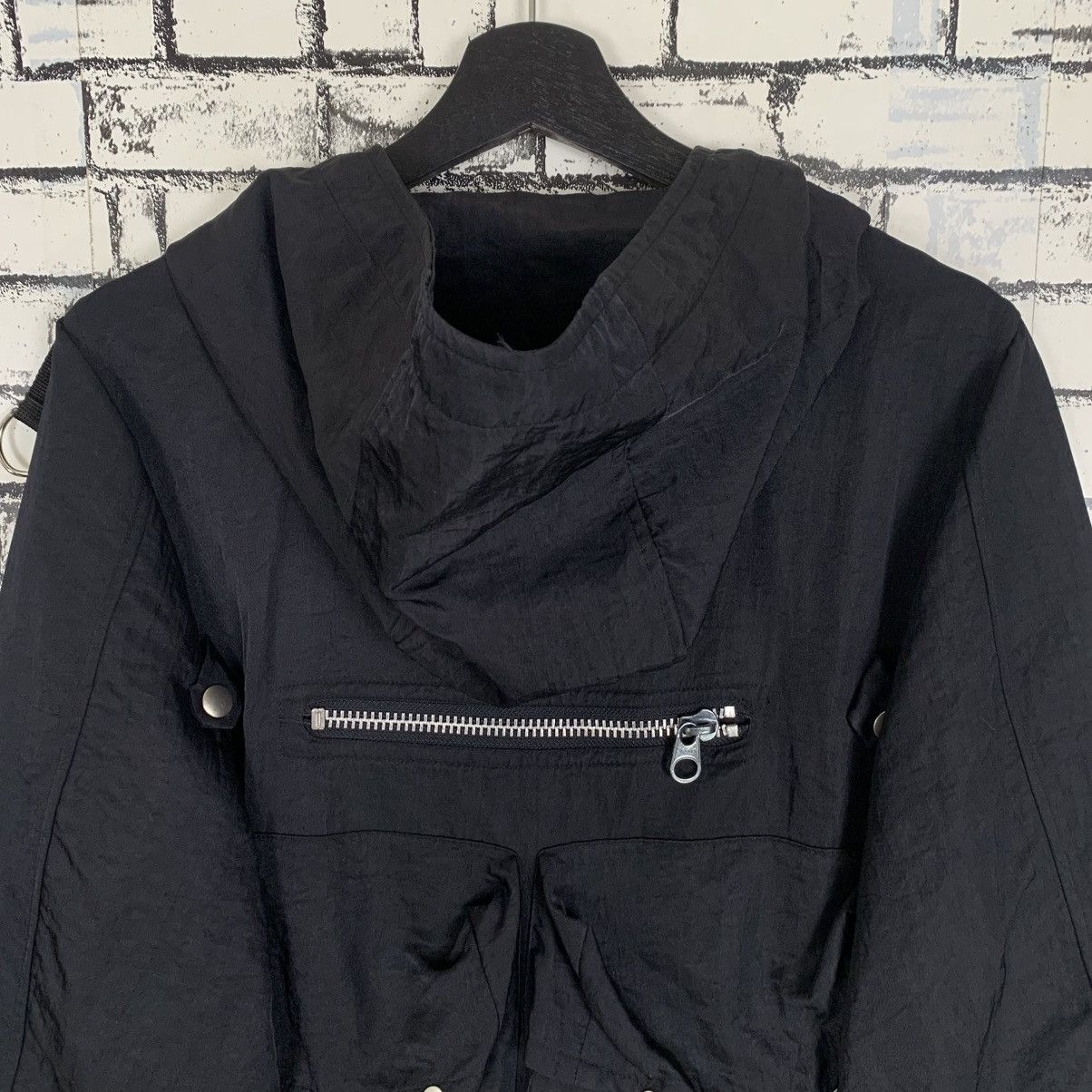 Seditionaries Aize Denim Bondage Gothic Nylon Jacket Size US M / EU 48-50 / 2 - 11 Thumbnail