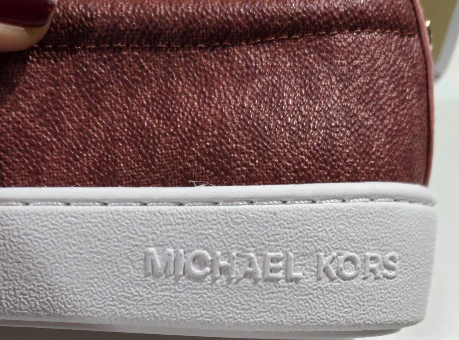 Michael Kors Womens Michael Kors Keaton Slip-On Cinnamon Multi 7.5 M NEW Size US 9 / IT 39 - 4 Thumbnail