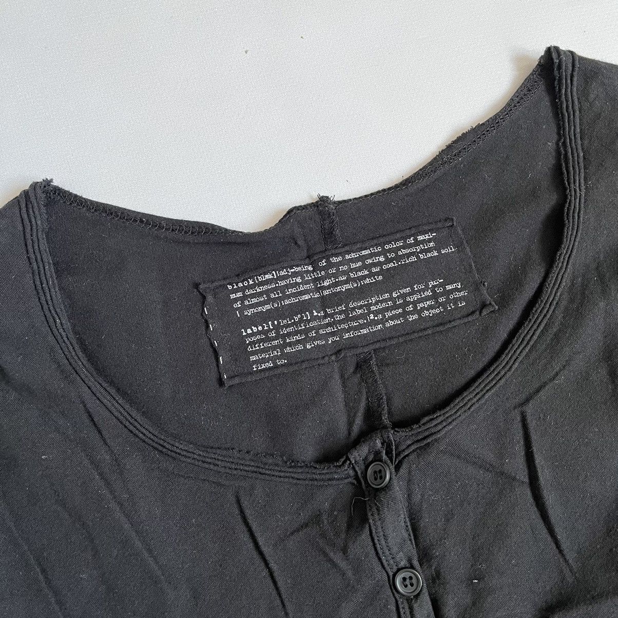 Rundholz RUNDHOLZ Black Label Button Up Black Cotton Dress Size L / US 10 / IT 46 - 2 Thumbnail