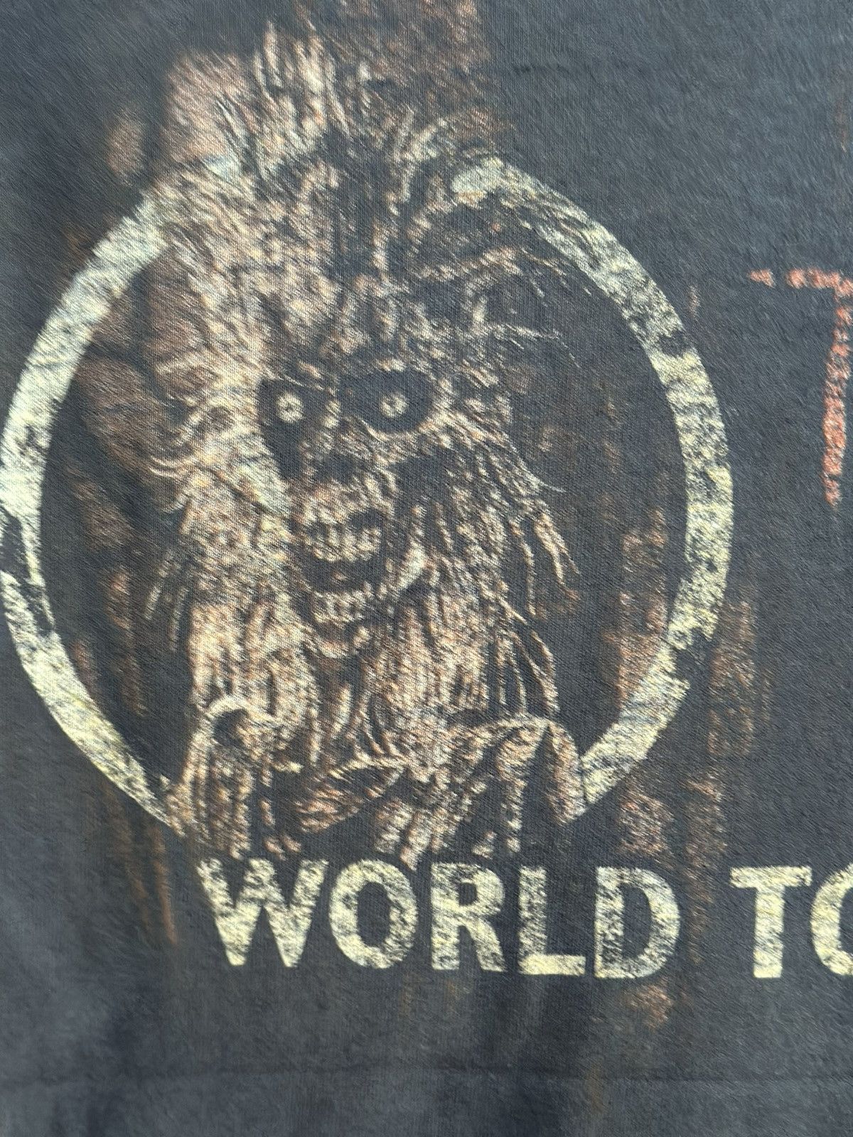 Band Tees Thrashed Vintage Iron Maiden Distress Tee Size US M / EU 48-50 / 2 - 14 Thumbnail
