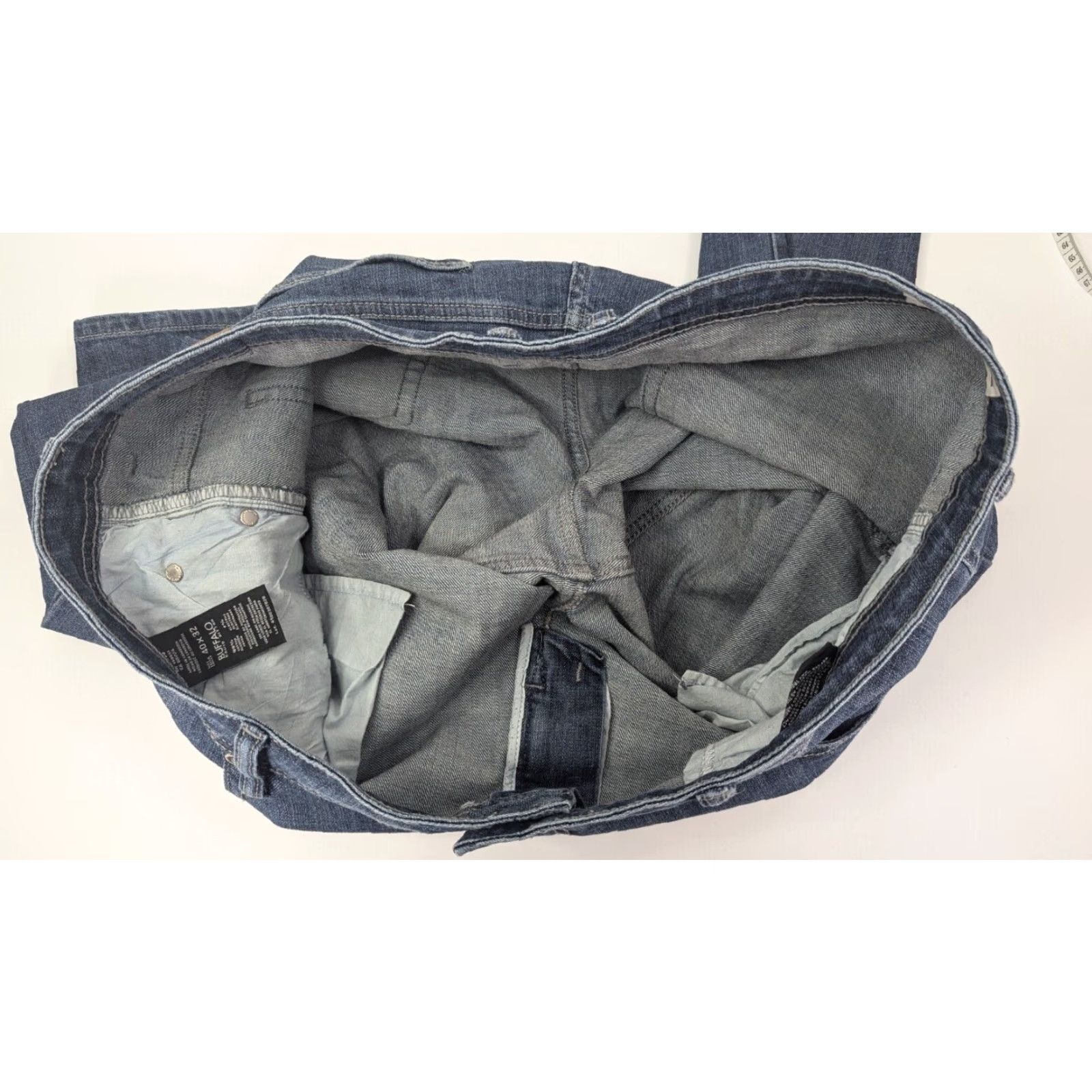 Buffalo David Bitton Buffalo David Bitton Jeans Buffalo David Bitton Jeans Jackson-X Men's 40x32 Straight Jeans Stretch Color: Blue Size US 43 - 7 Thumbnail