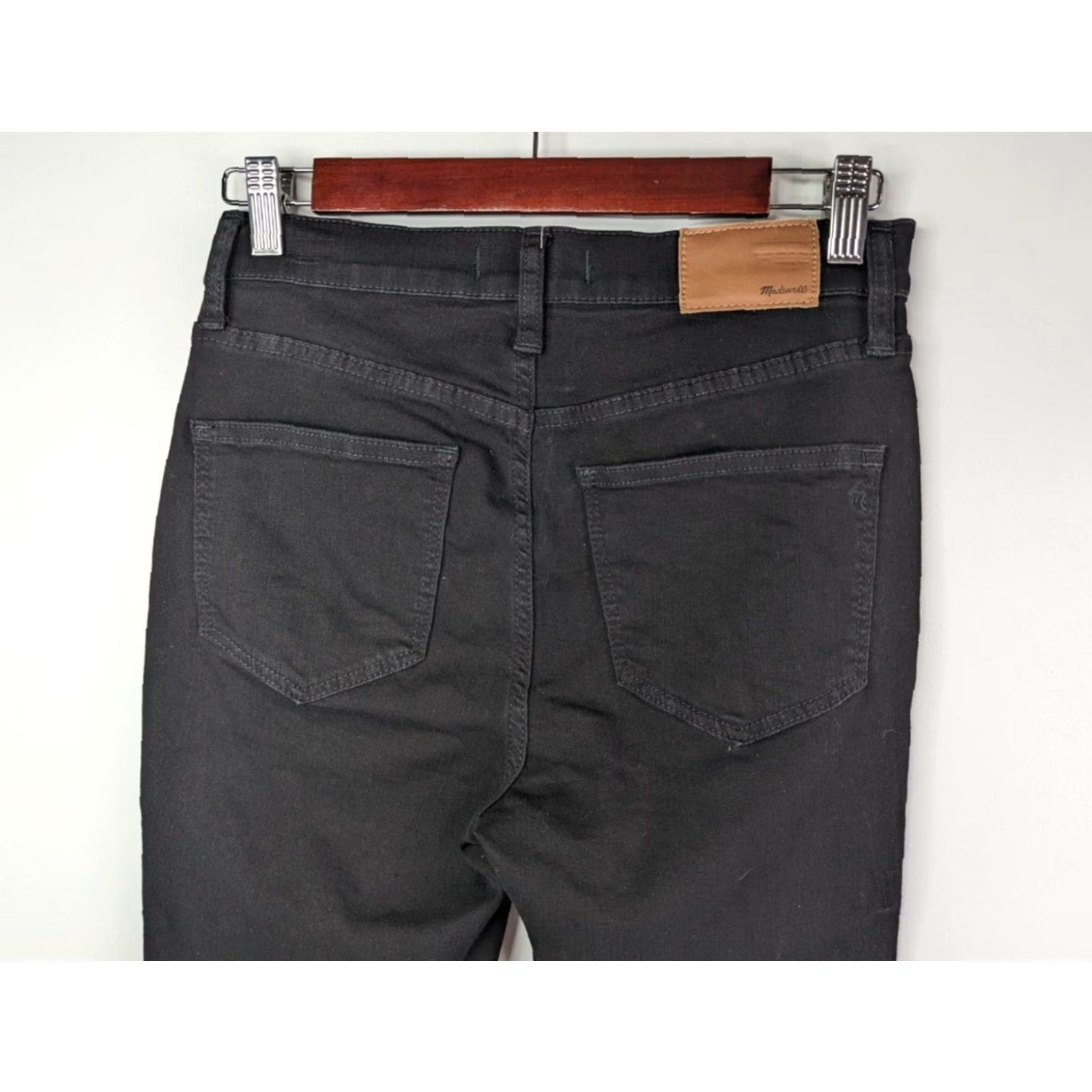 Madewell Madewell Roadtripper Skinny Bennett Black Jeans Womens Size 26 Stretch Size 26" / US 2 / IT 38 - 5 Thumbnail