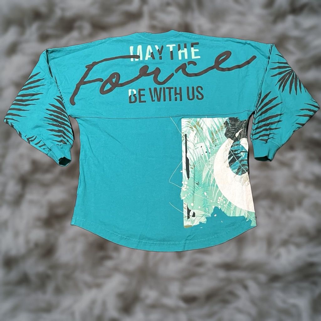 Disney Star Wars Spirit Jersey Shirt Women XS Blue Rebel Leader Limited Edition X-Wing