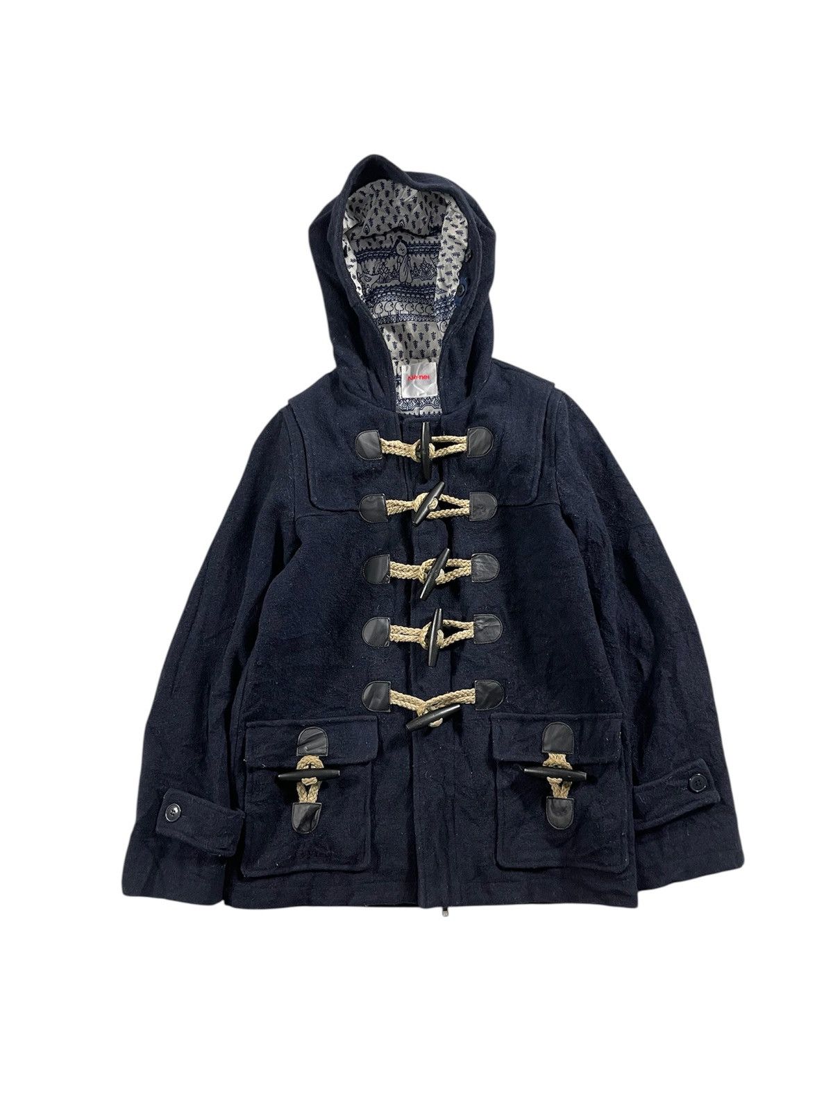Issey Miyake 90s Issey miyake Ne Net Duffel Coat jacket Size US M / EU 48-50 / 2 - 1 Thumbnail