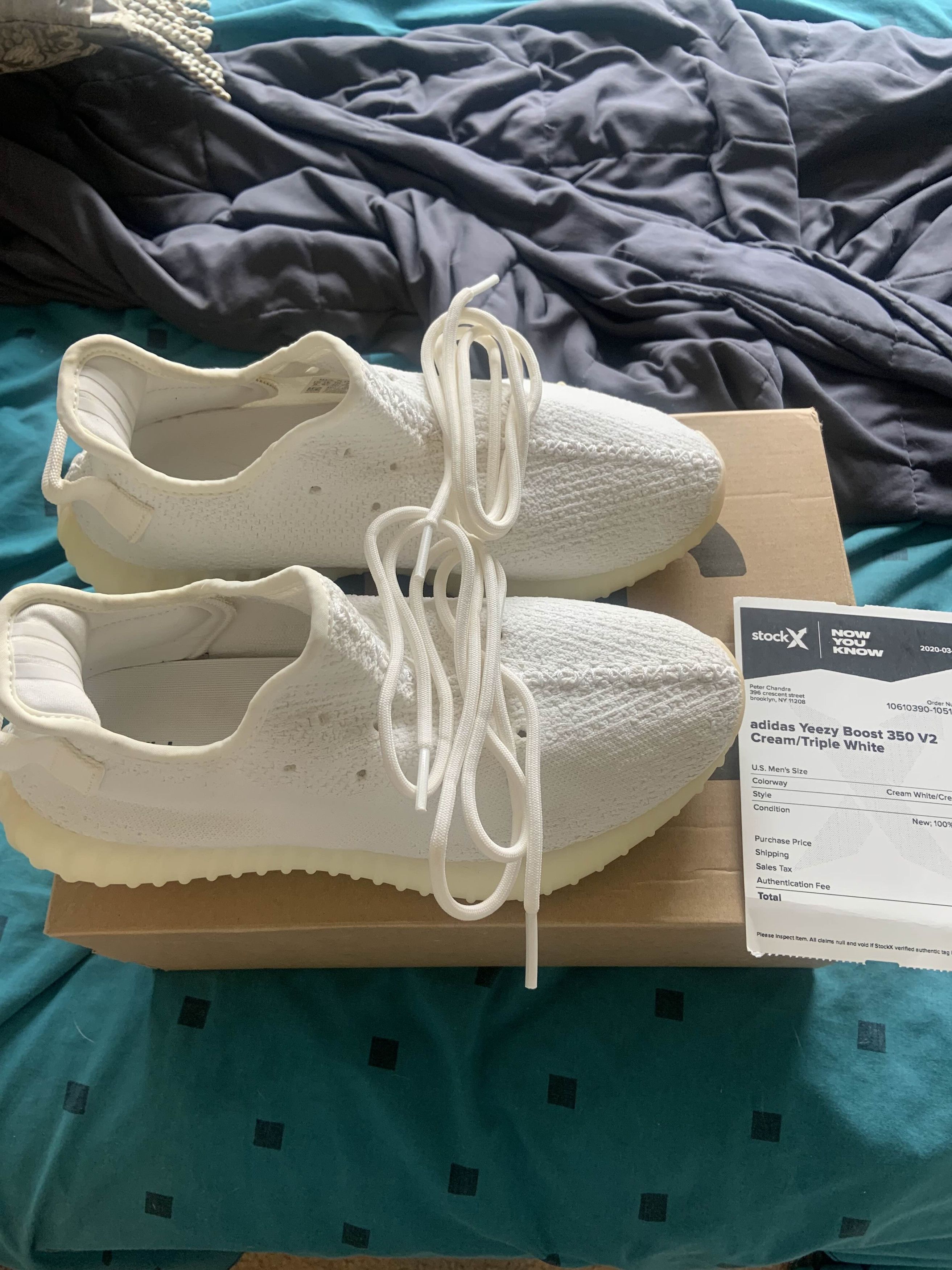 Yeezy adidas Yeezy Boost 350 V2 Cream Size US 9 / EU 42 - 2 Thumbnail
