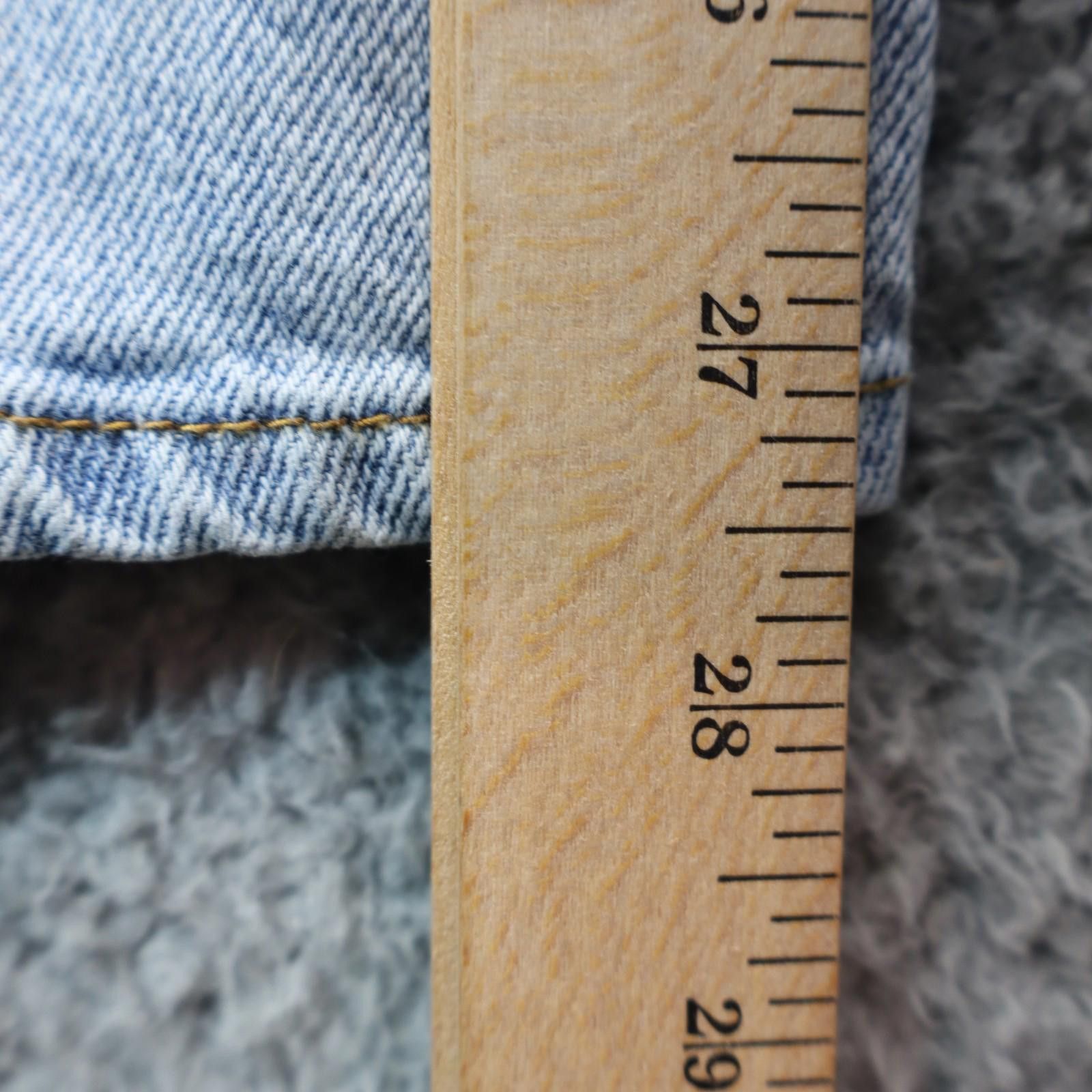 Other Song Timeless Fit Jeans Womens 11/30 Light Wash Destroyed Size 34" / US 12 / IT 48 - 2 Thumbnail