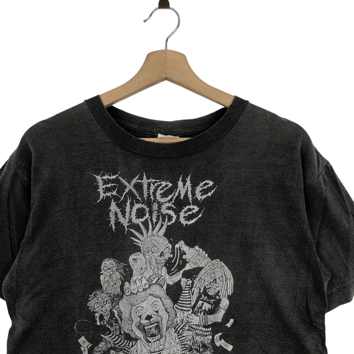 Band Tees × Vintage Vintage 90s Extreme Noise Terror Tee Shirt Metal Band Size US M / EU 48-50 / 2 - 2 Thumbnail