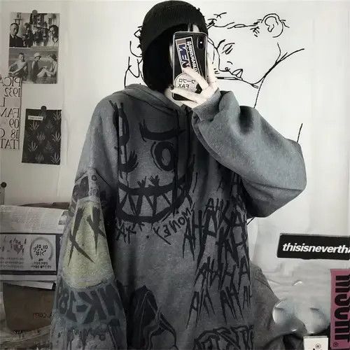Japanese Brand Hamaoka x Jyoge Funny Punk Hoodies Size US XXL / EU 58 / 5 - 1 Thumbnail