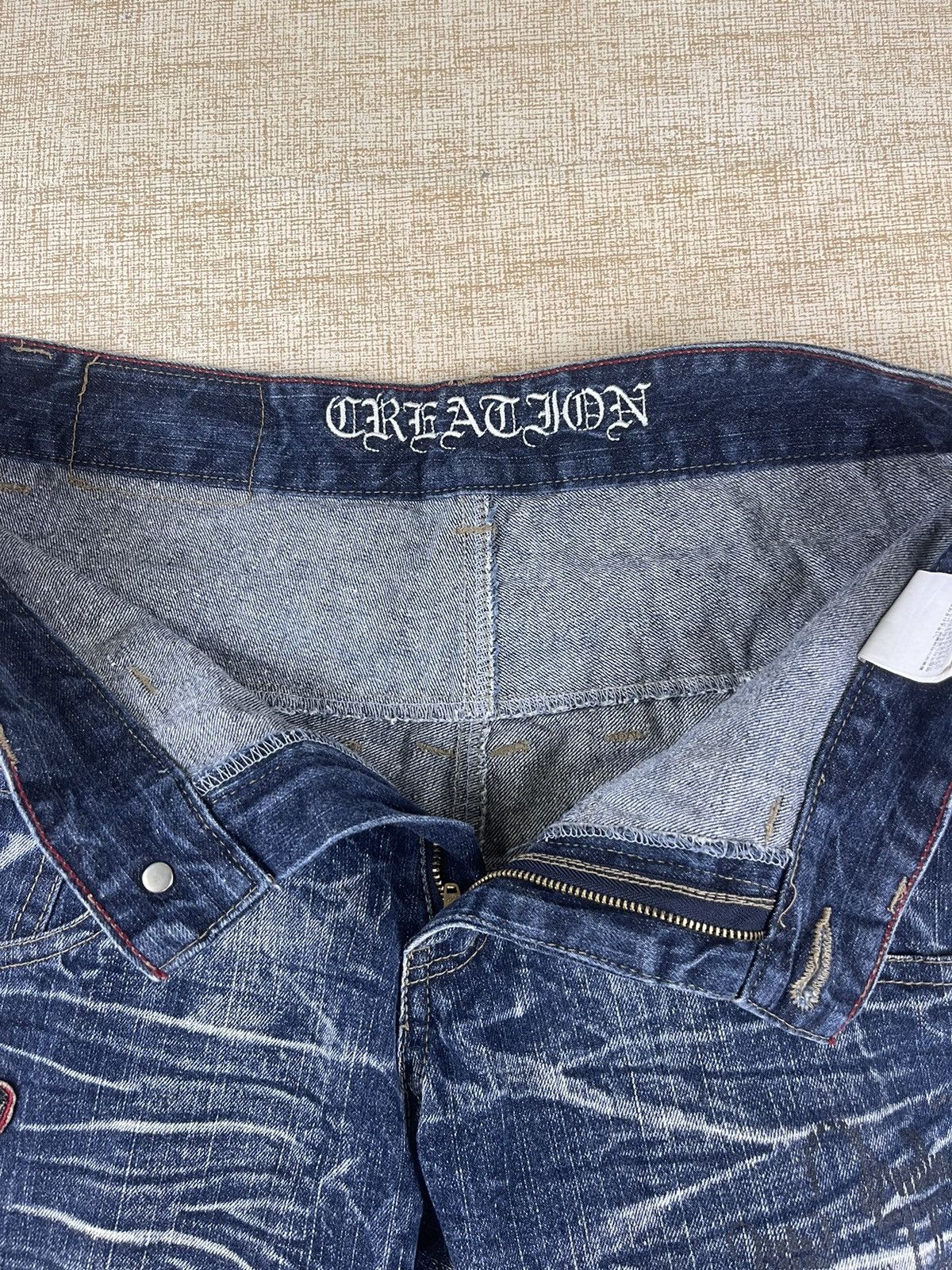 Hysteric Glamour Vintage Hysteric Glamour Creation Double Waist Denim Pants Size US 32 / EU 48 - 14 Thumbnail