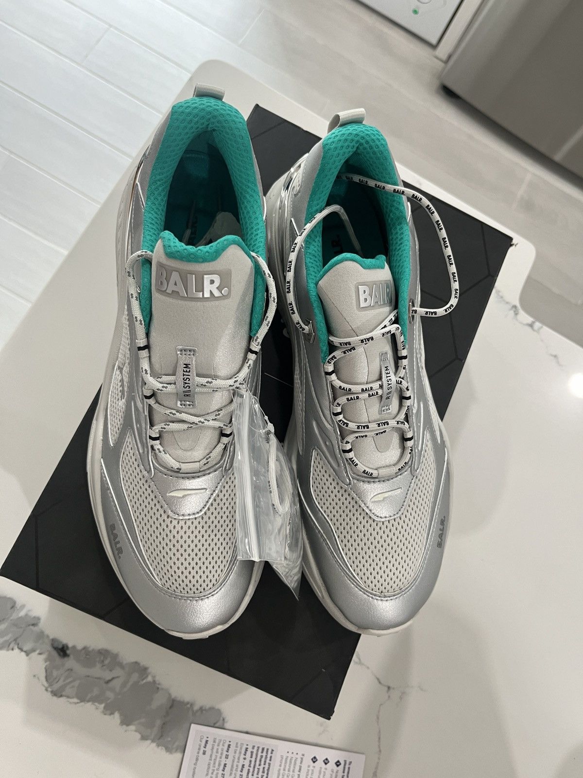 Puma Size 12 - PUMA BALR. x RS-Fast Silver Size US 12 / EU 45 - 5 Thumbnail