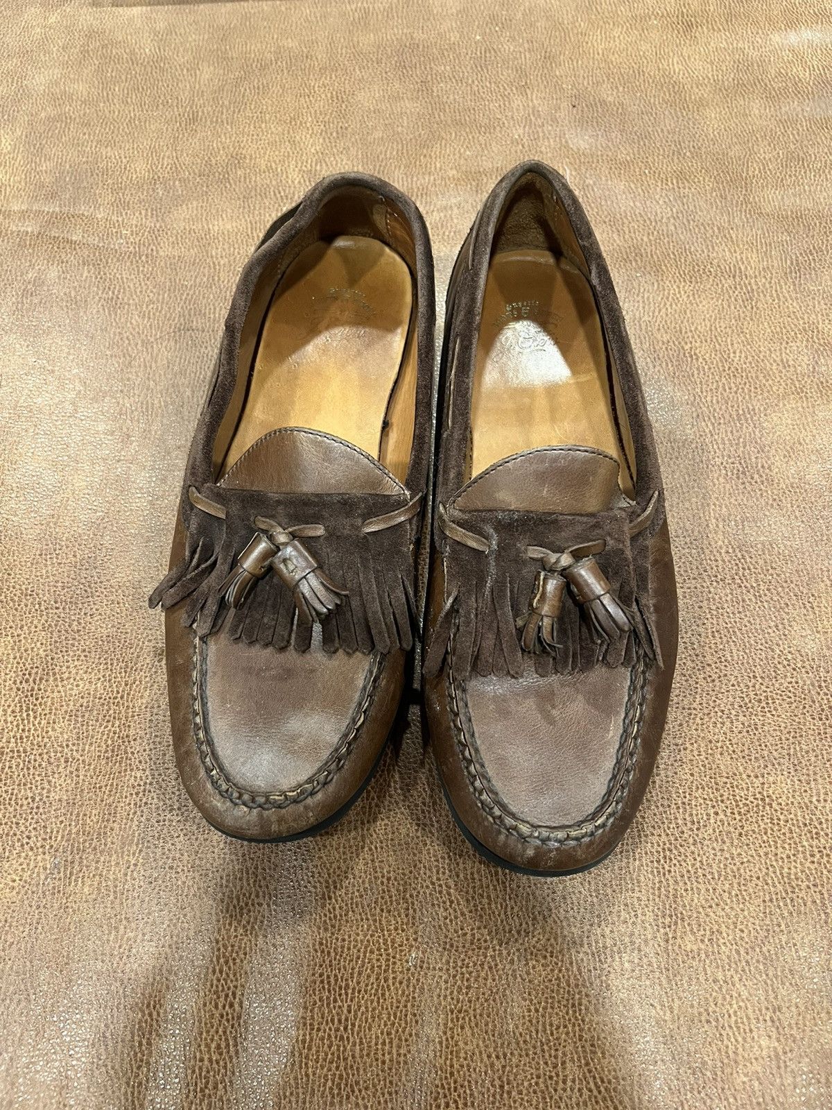 J.Crew Pre-owned J.Crew Camden Leather Kiltie Tassel Loafers Size US 10.5 / EU 43-44 - 4 Thumbnail