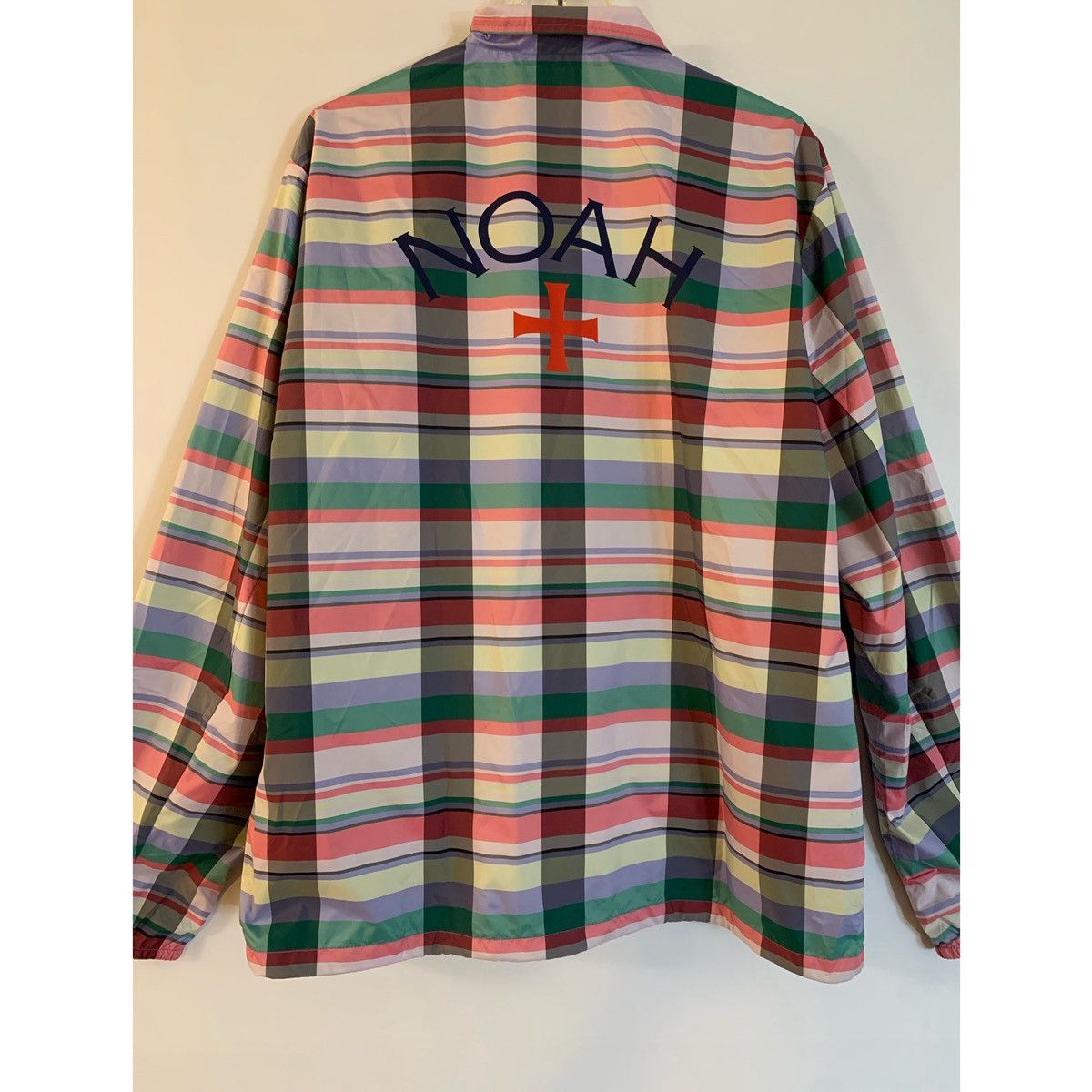 Adidas × Noah NOAH X ADIDAS LOGO PLAID TECH TRACK JACKET Size US L / EU 52-54 / 3 - 5 Thumbnail