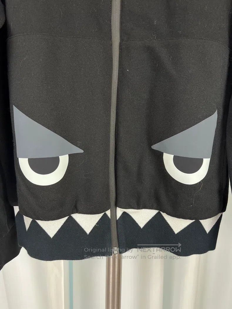 Fendi Fendi Little monster zipper jacket black Size US XL / EU 56 / 4 - 3 Thumbnail