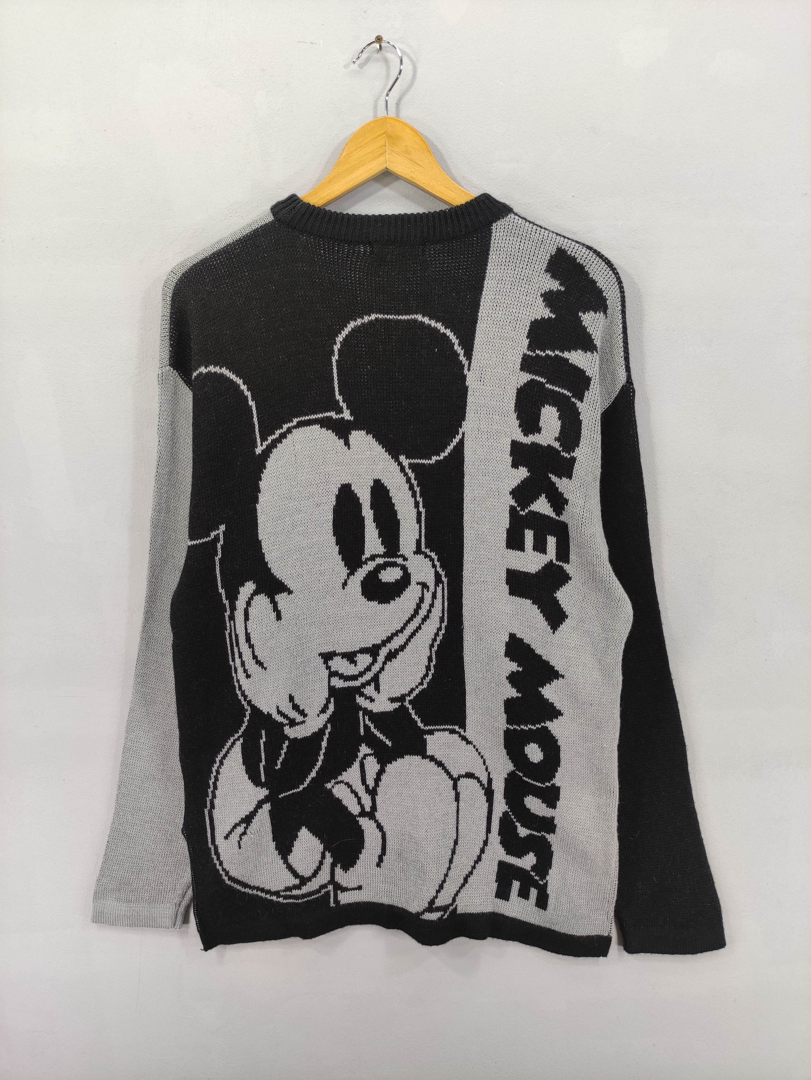Disney Vintage Mickey Mouse By Cox Combo Wool Knit Jumper Size US M / EU 48-50 / 2 - 5 Thumbnail