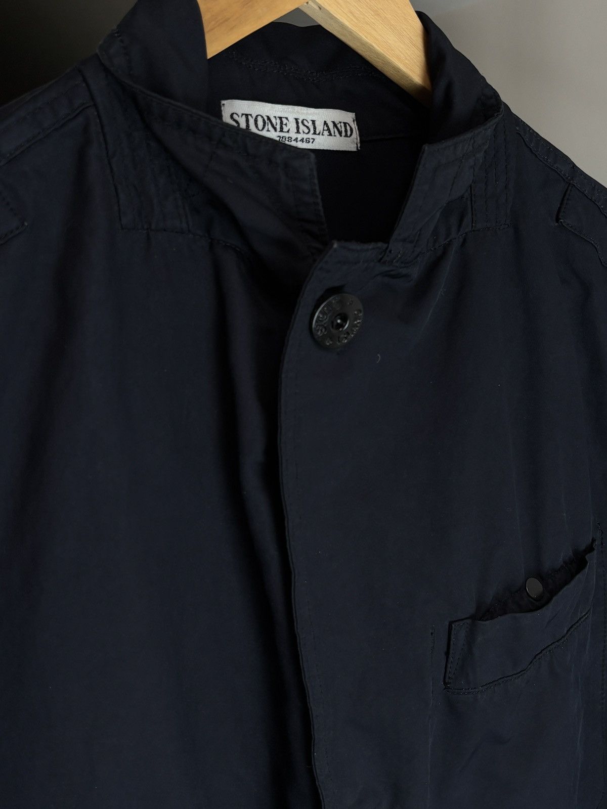 Stone Island Stone Island Archive Buttoned Jacket Vintage Coat Size US M / EU 48-50 / 2 - 4 Thumbnail