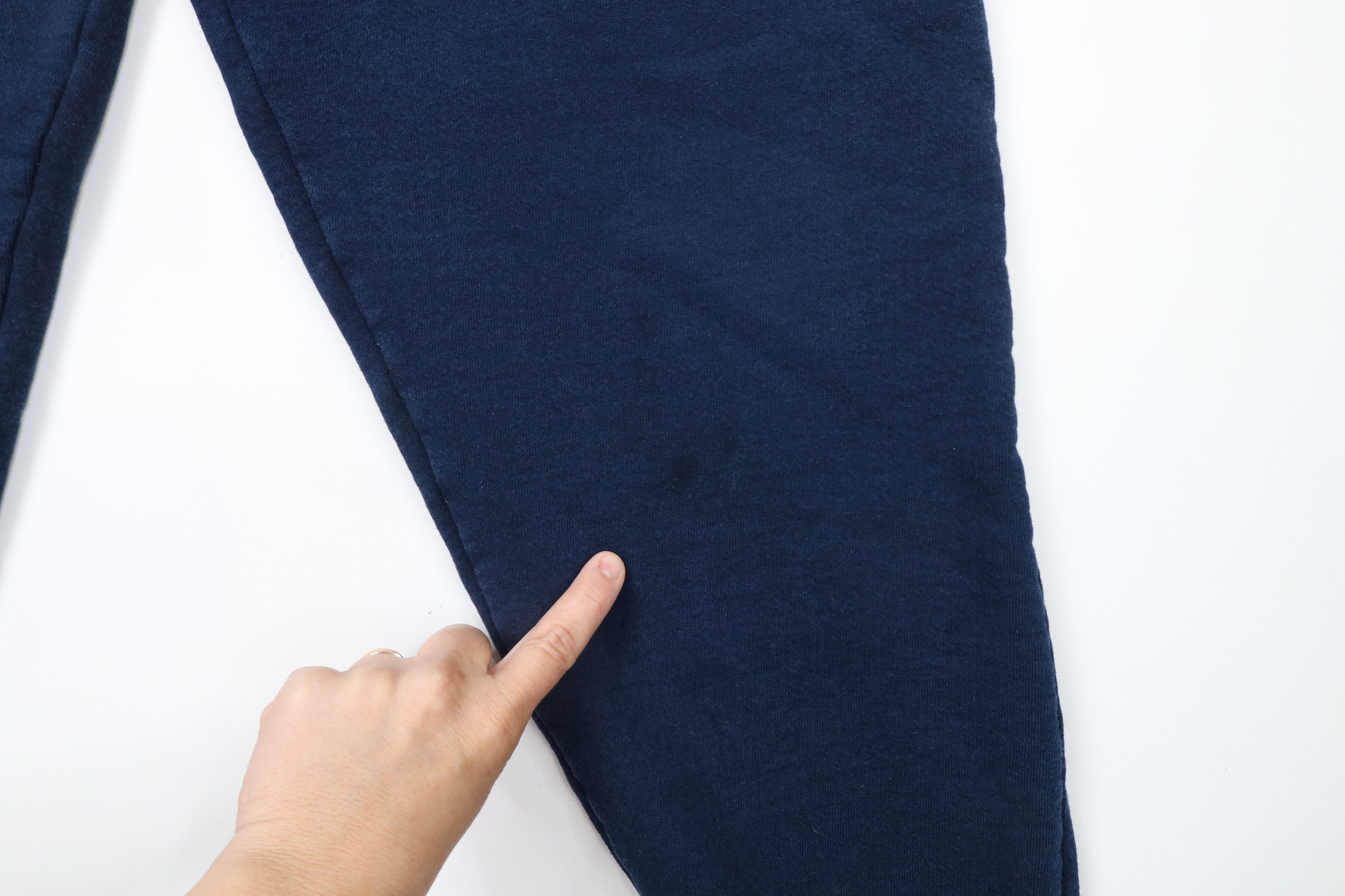 Vintage Vintage 90s Streetwear Heavyweight Sweatpants Joggers Blue Size US 36 / EU 52 - 5 Thumbnail
