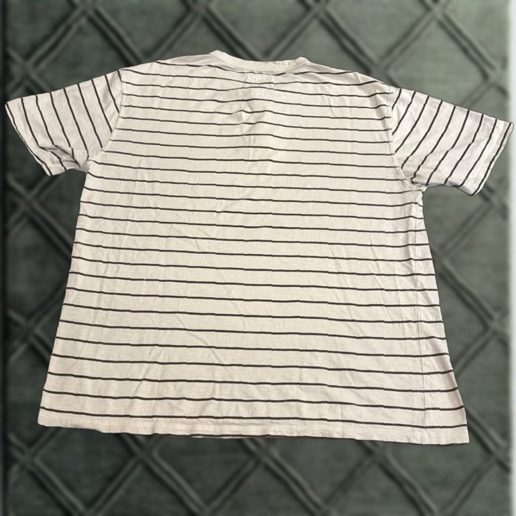 Ocean Pacific VINTAGE Ocean Pacific OP White Brown Stripe Henley T-Shirt XL Skate Surf 90s Boys Mens Size US XL / EU 56 / 4 - 1 Thumbnail