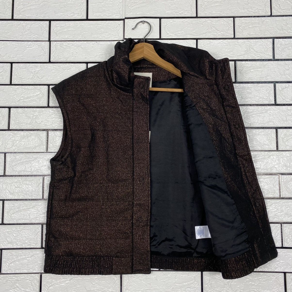 Japanese Brand 🔥CANVAS BY LANDS’ END BIKER VEST JACKET WORKER Size US S / EU 44-46 / 1 - 11 Thumbnail