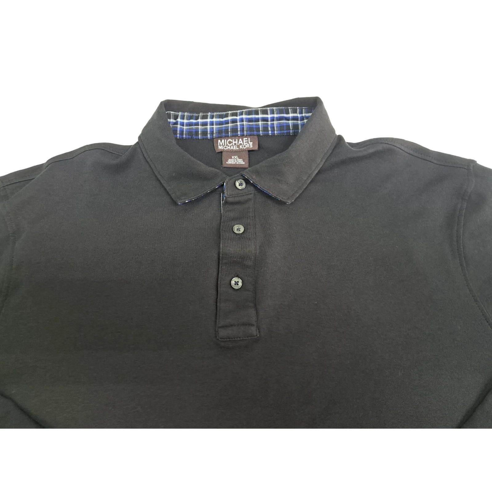 Michael Kors Michael Kors Sweater Men 2XL Long Sleeve Crew Neck 3 Button 100% Cotton Black Knit Logo Pullover Fashion Cold Weather Casual Business Formal Mens Size US XXL / EU 58 / 5 - 3 Thumbnail